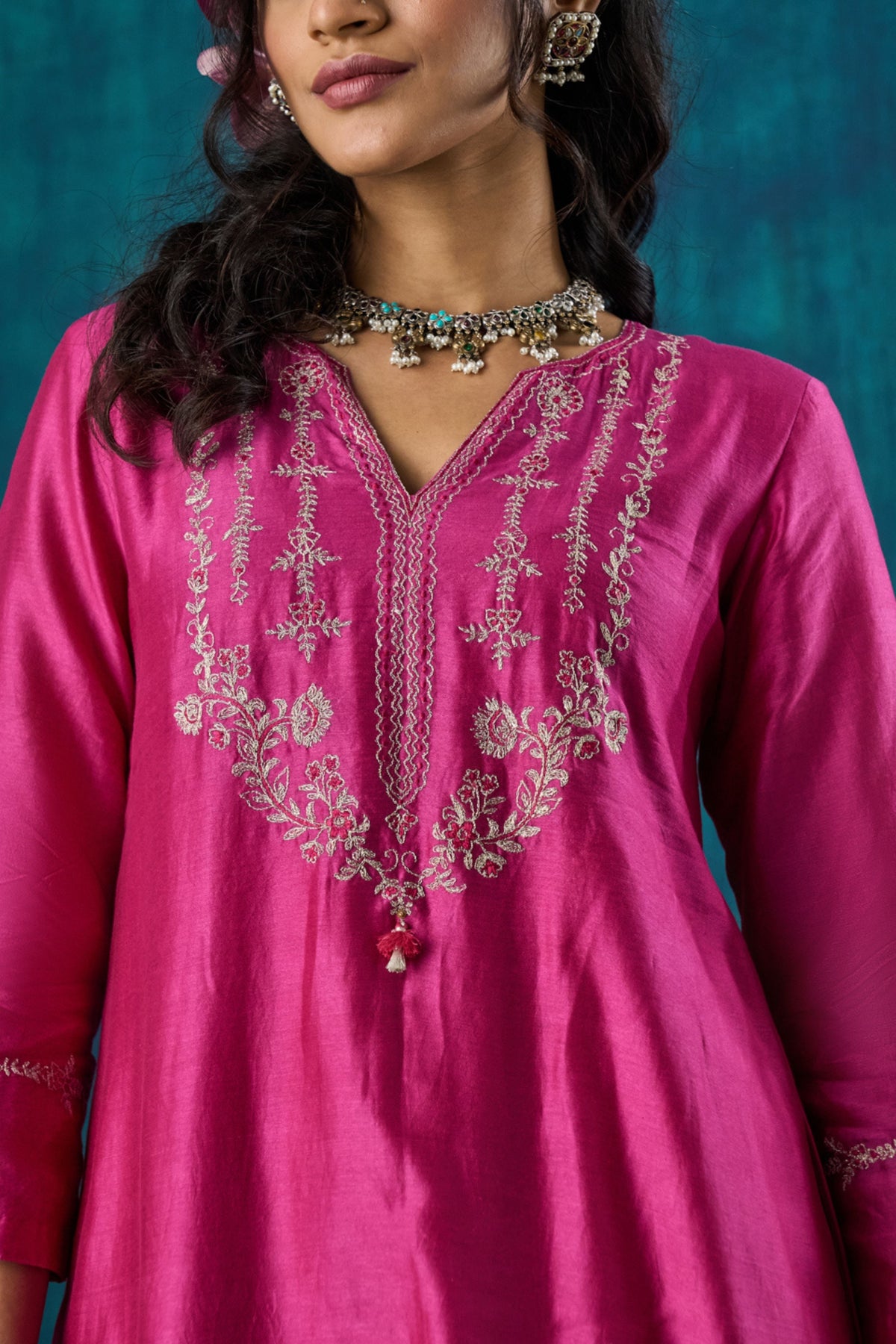 Magenta Charvi Kurta Sets