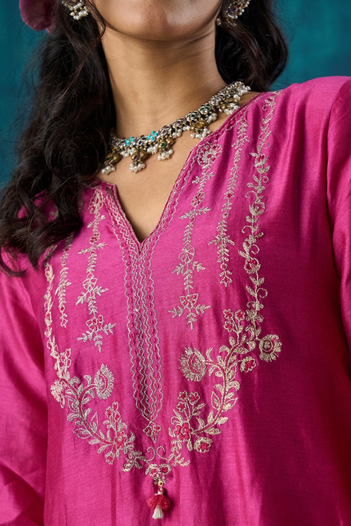 Magenta Charvi Kurta Sets