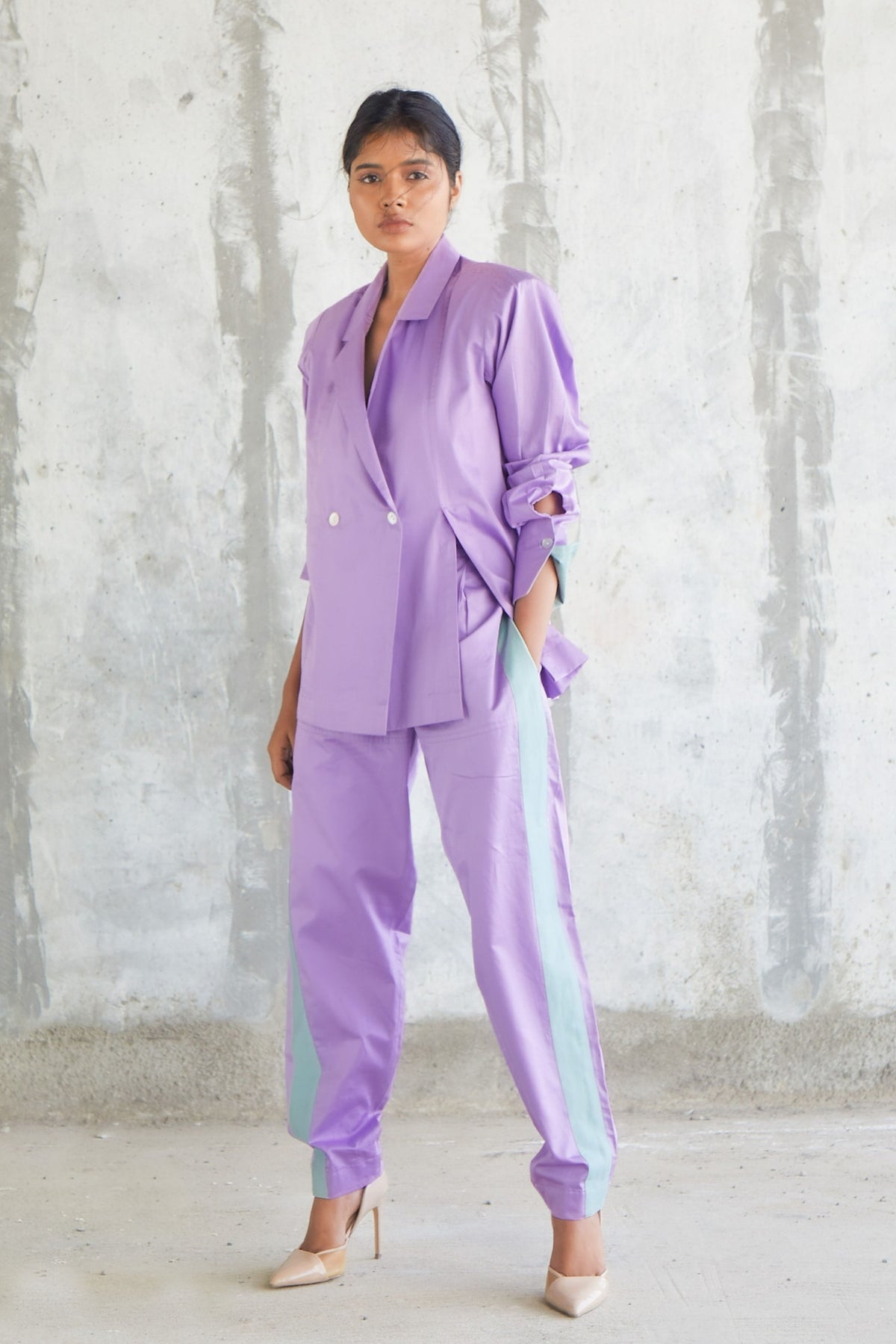 Iris Purple Trousers