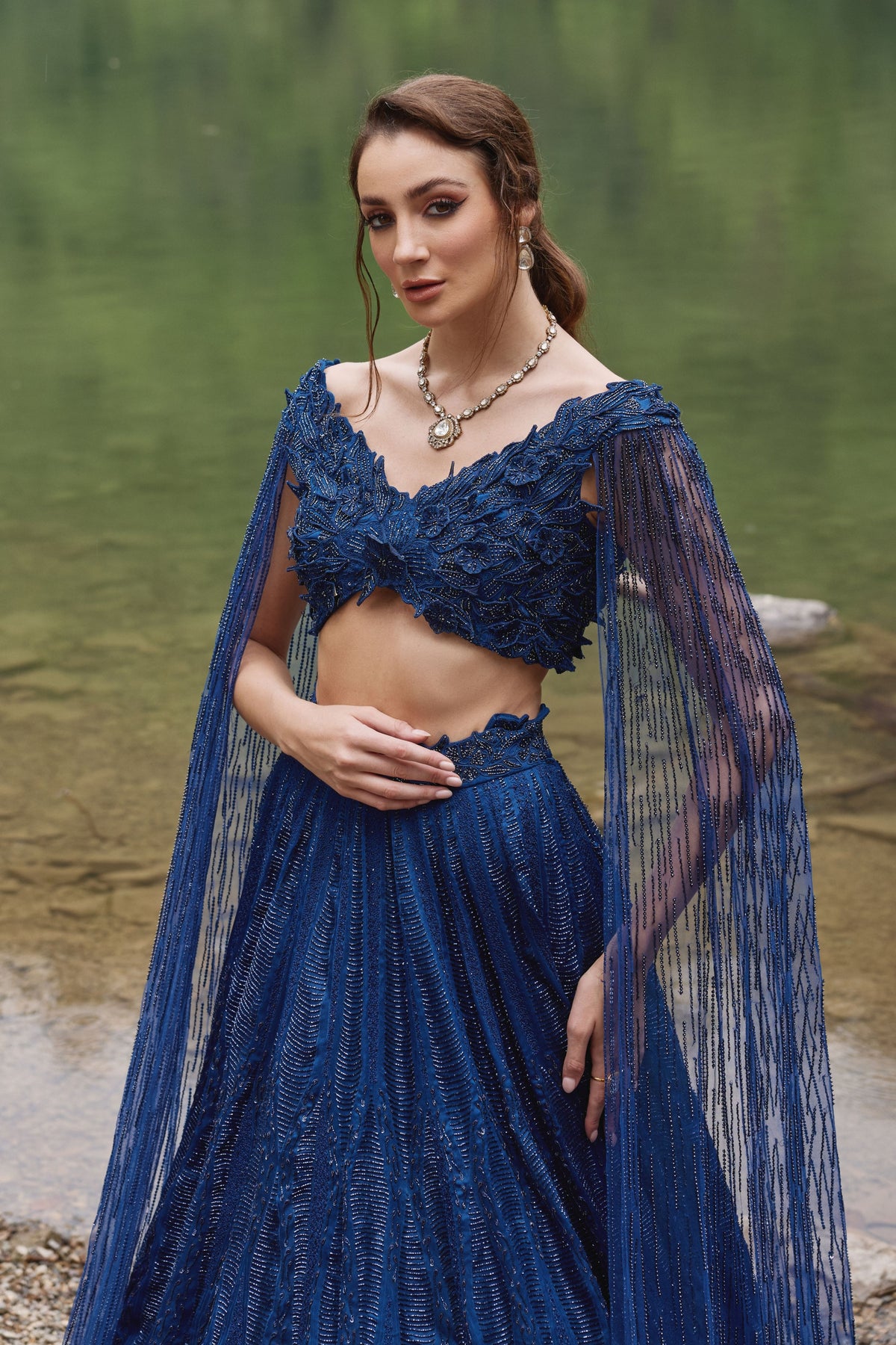 Sapphire Lehenga Set