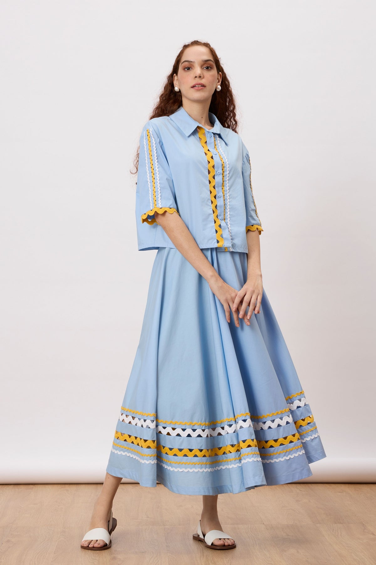 Hazel Dutch Blue Skirt