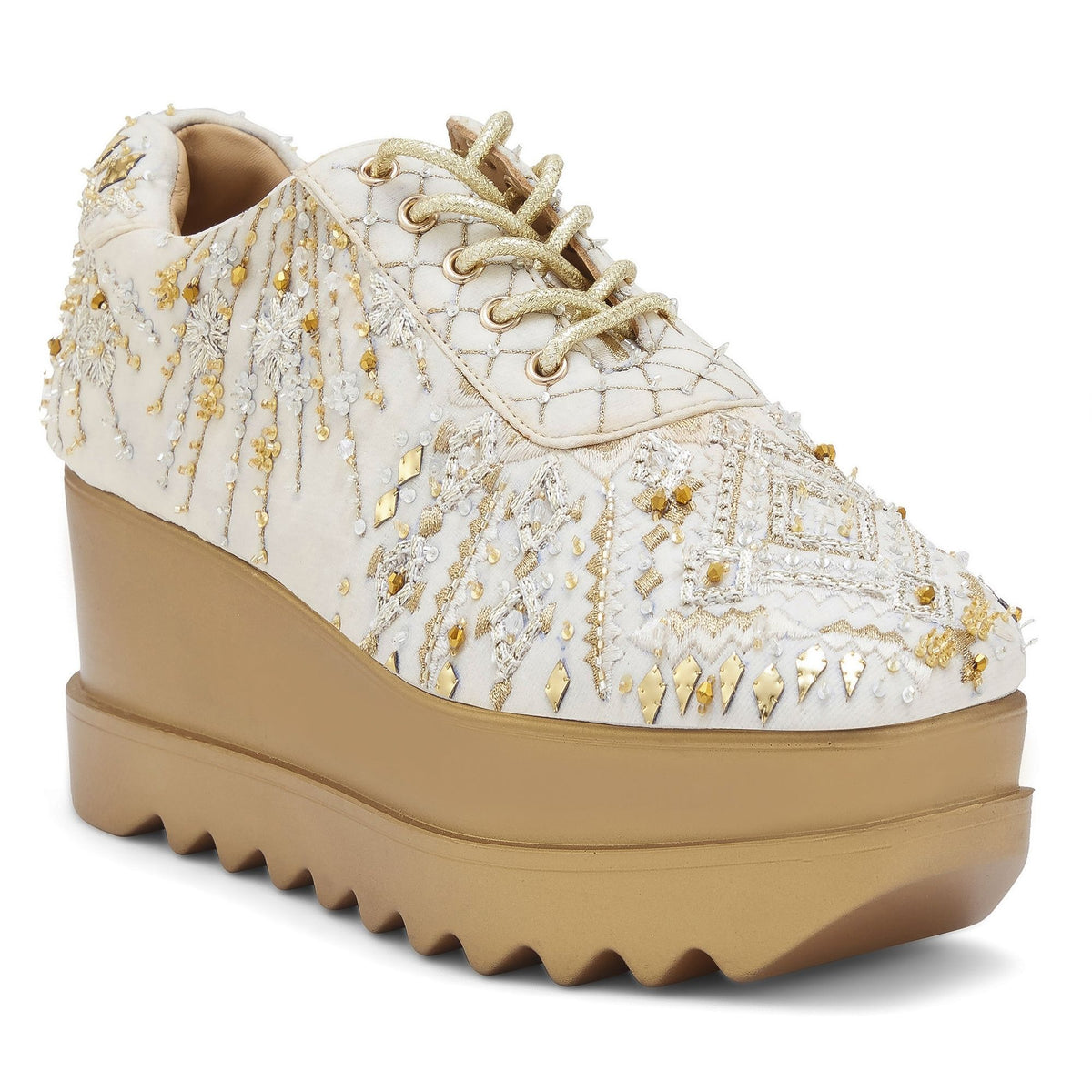 Darlings Wedding Wedge Sneakers