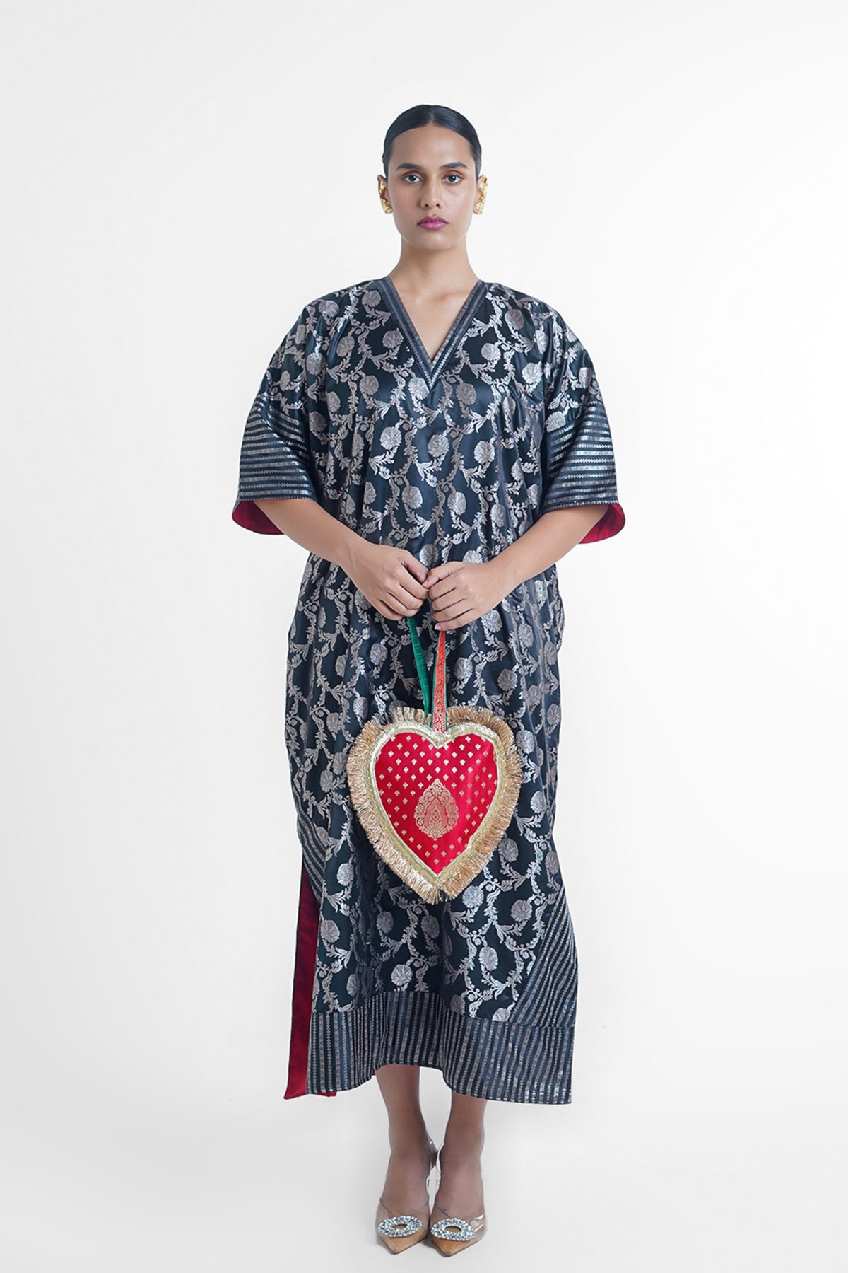 Black Varga Kaftan