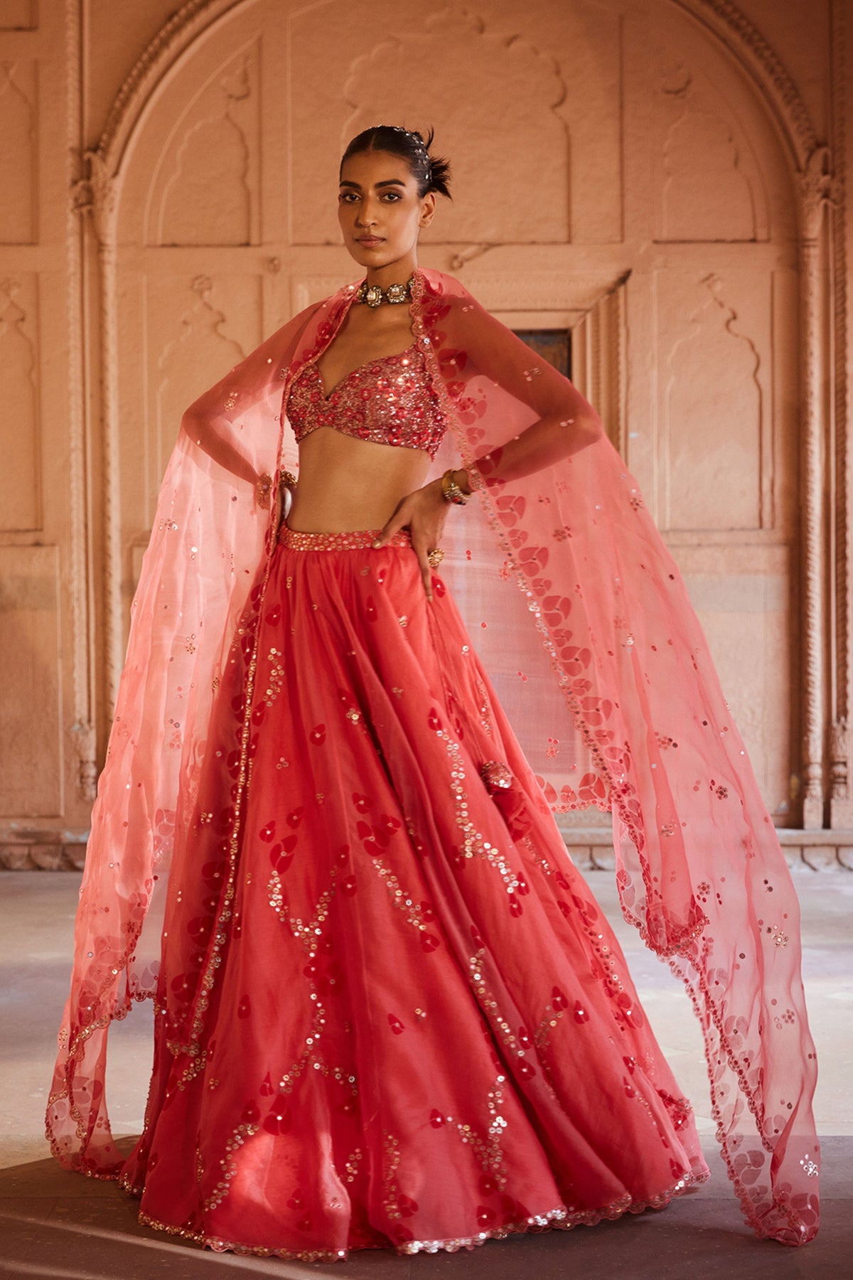 Gulaab Lehenga Set