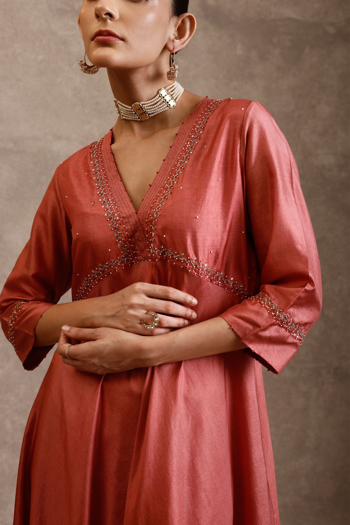 Uttara Pink Kurta Set