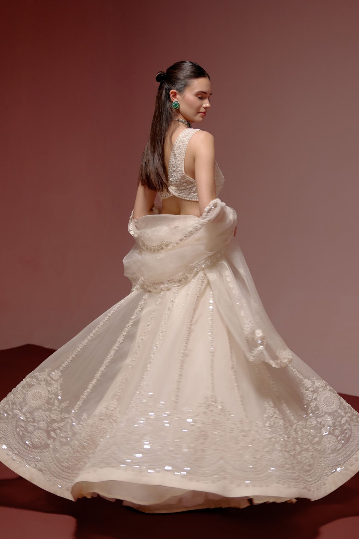 Ivory Lehenga