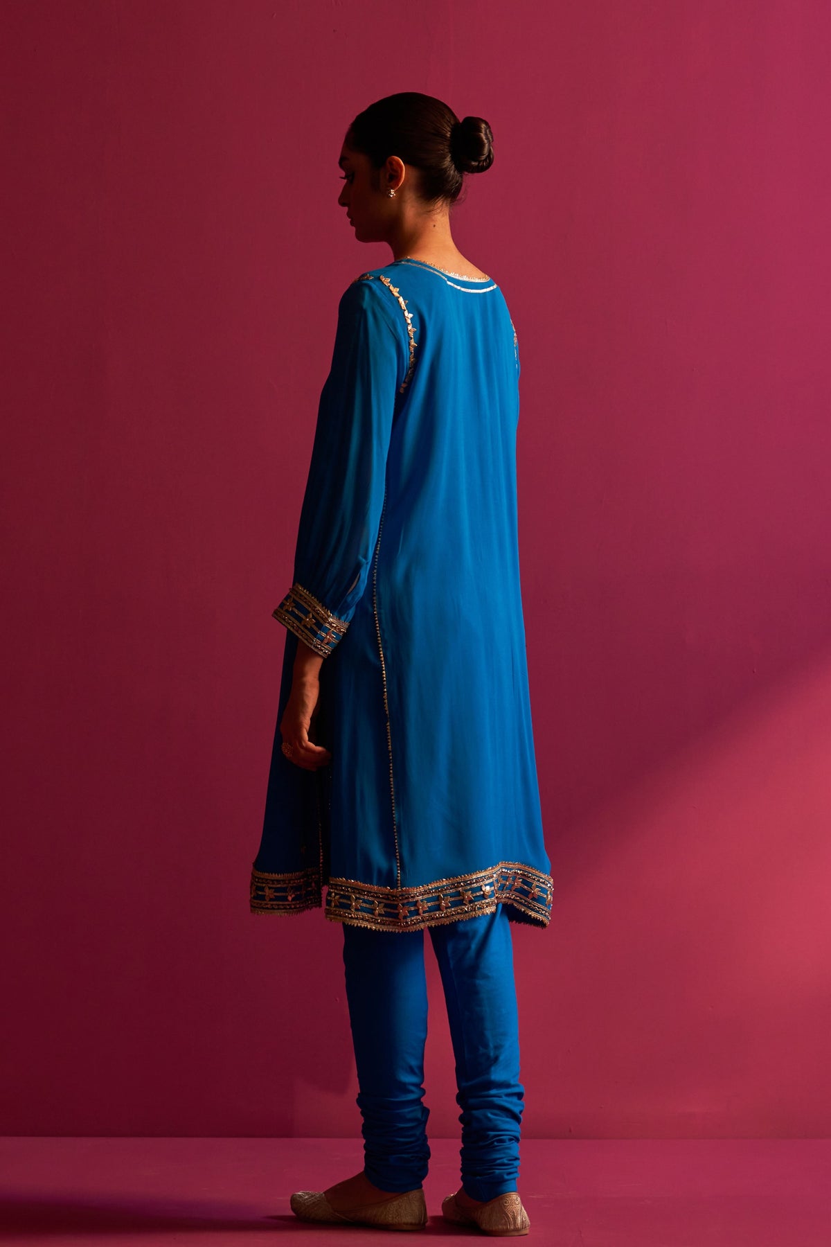 Turquoise Blue Alaya Kurta Set