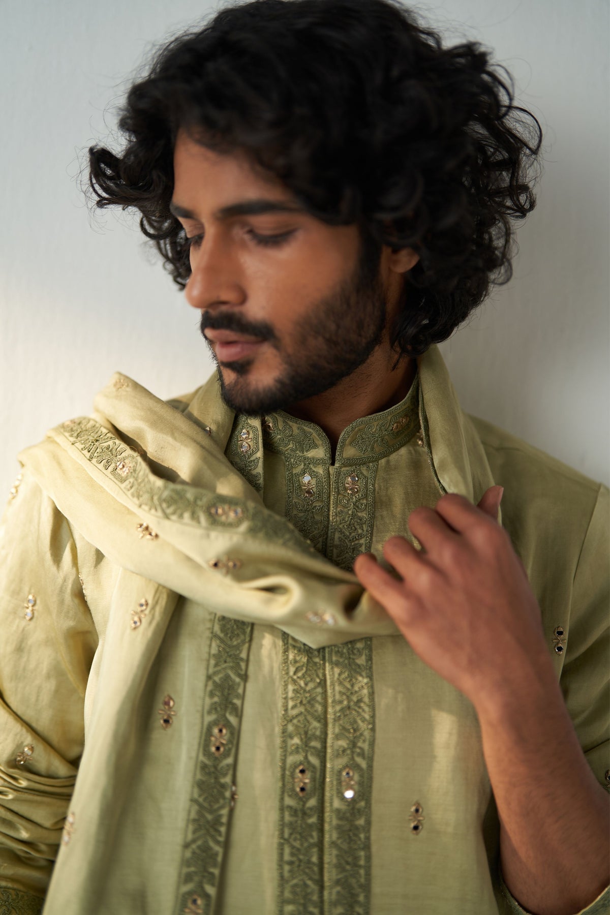 Green Nayaan Kurta Set