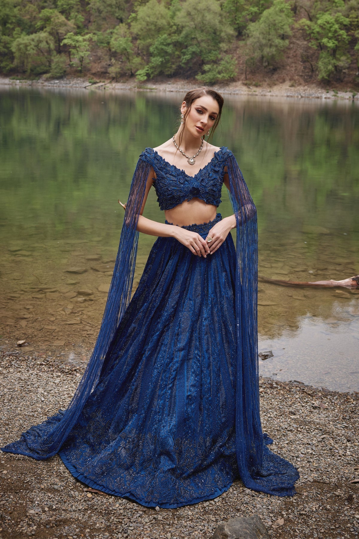 Sapphire Lehenga Set