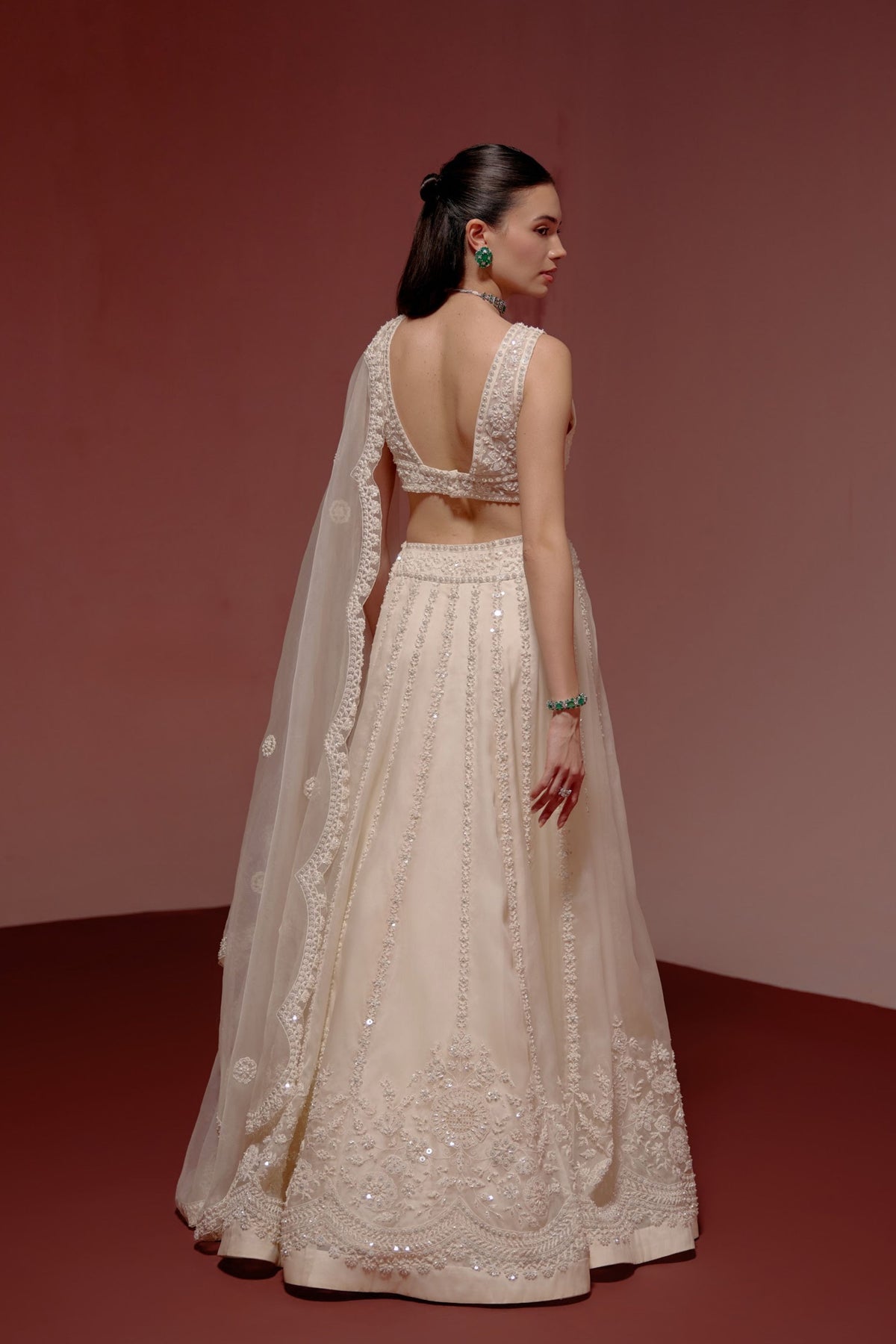 Ivory Lehenga