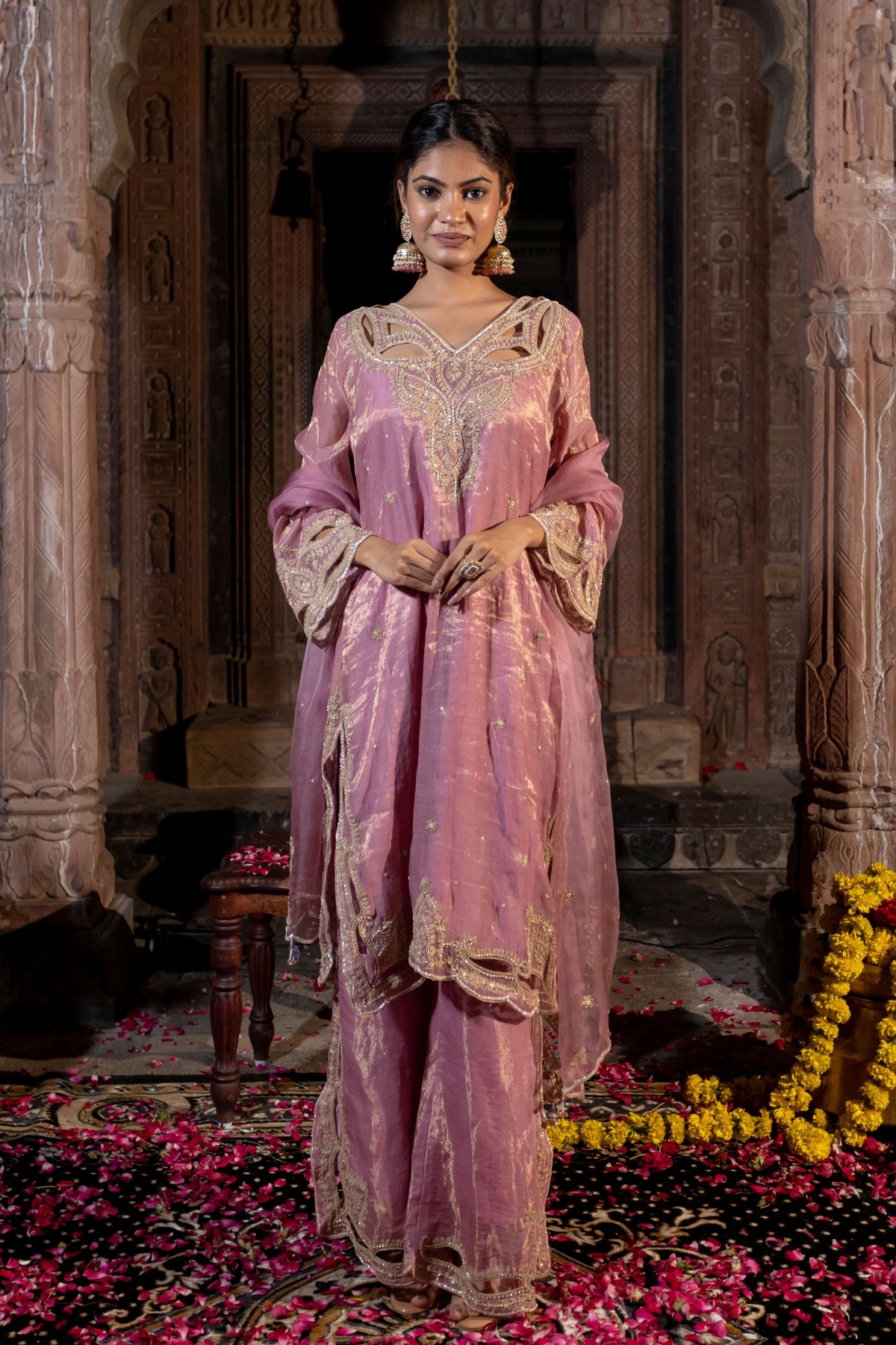 Pink Kurta Set