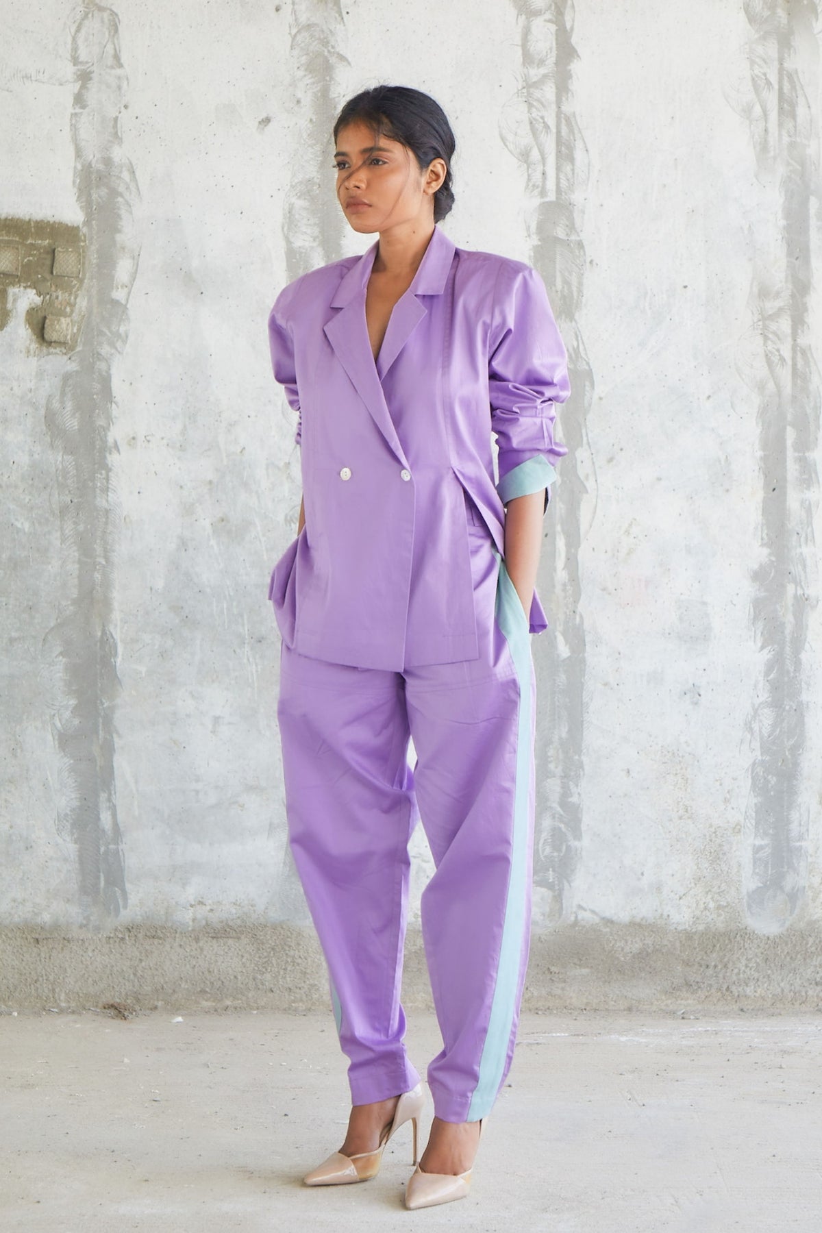 Iris Purple Co-ord Set