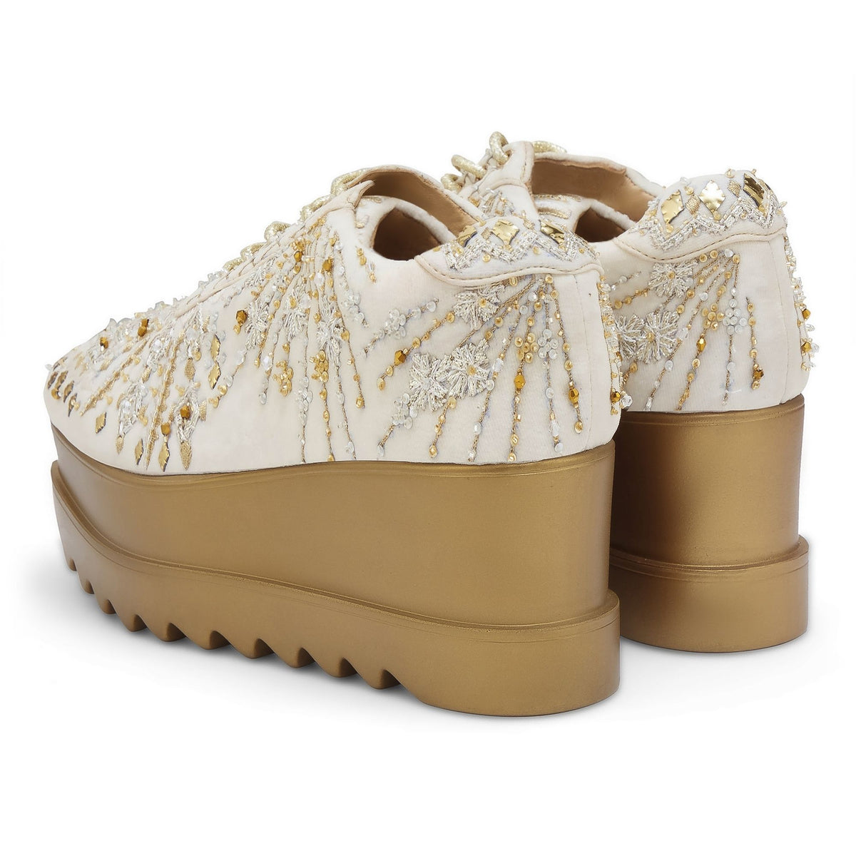 Darlings Wedding Wedge Sneakers