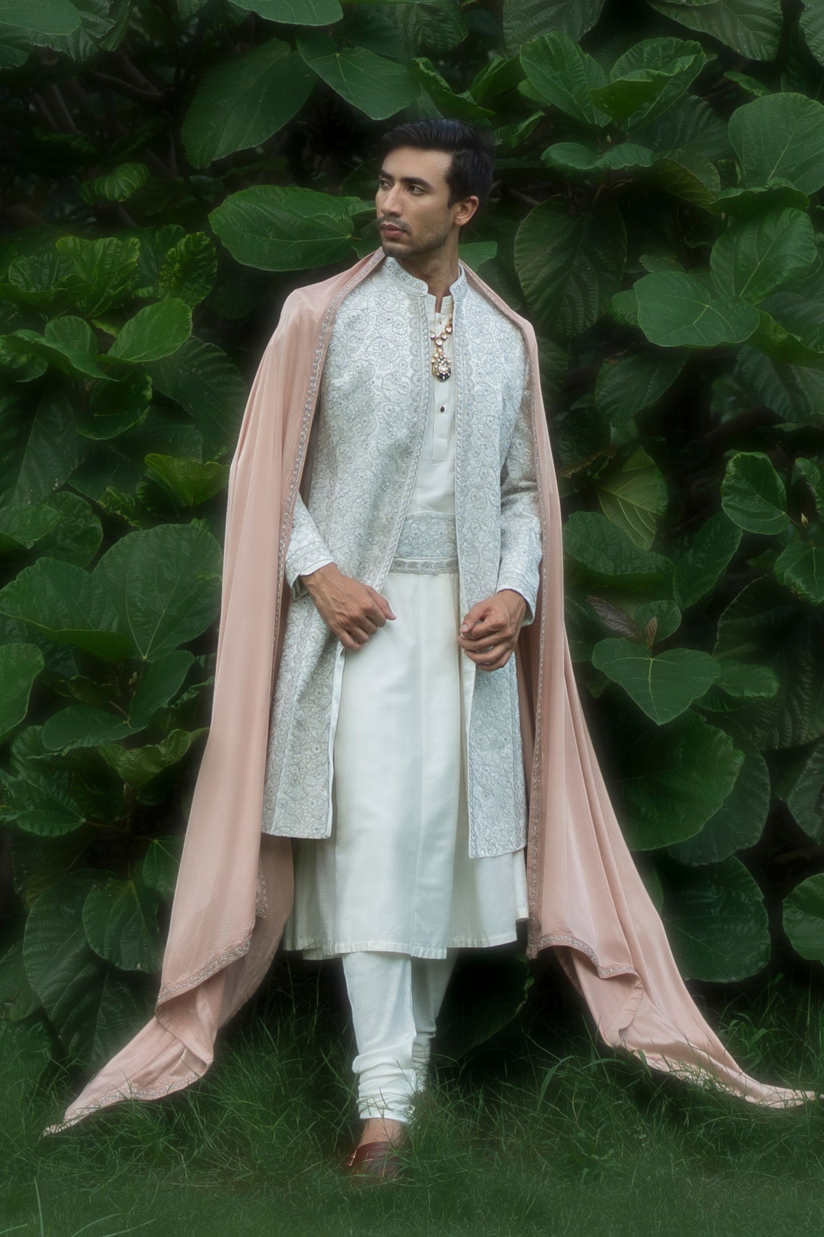 Ivory Whisper Sherwani Set