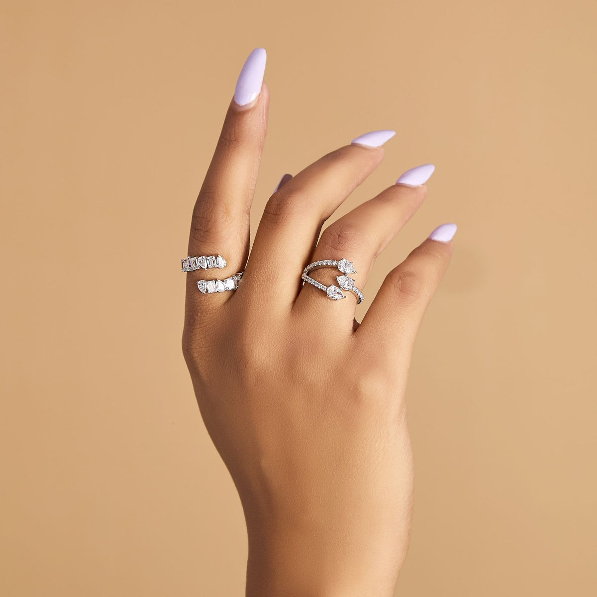 Multi Shape Twist Ring