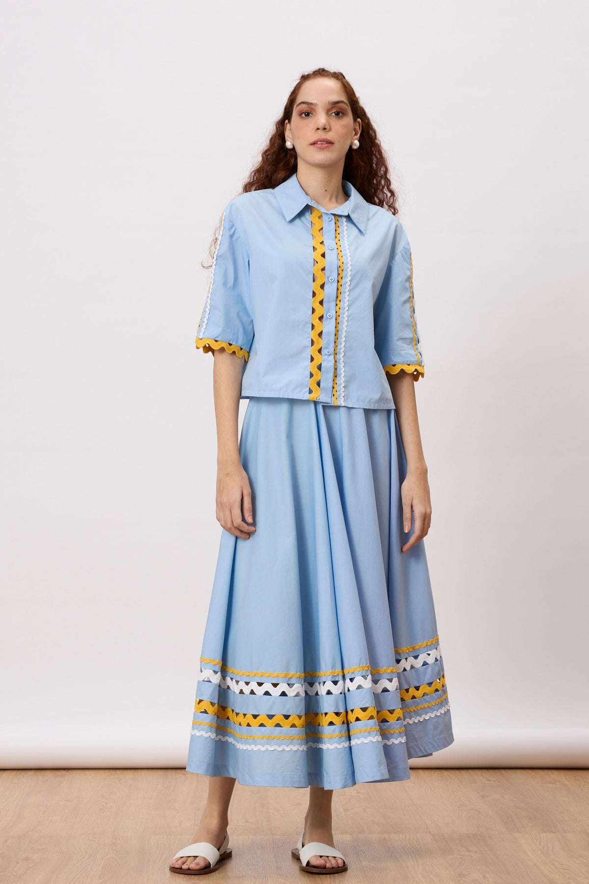 Hazel Dutch Blue Skirt