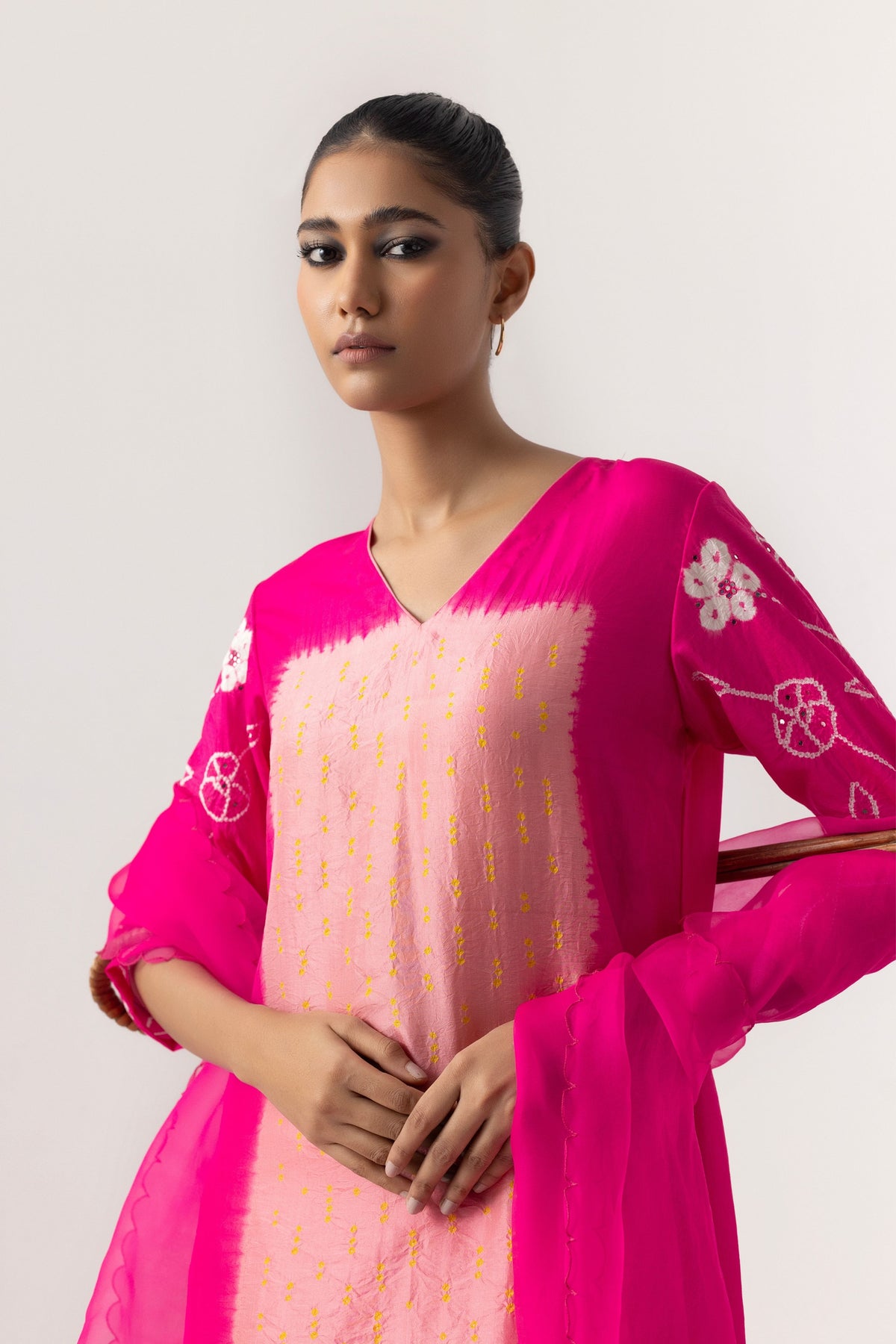 Peach Pink Mira Kurta Set