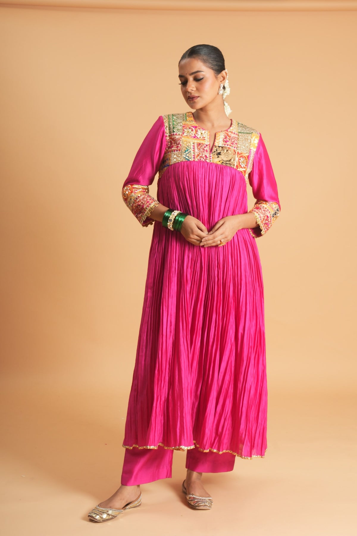 Pink Kurta Set