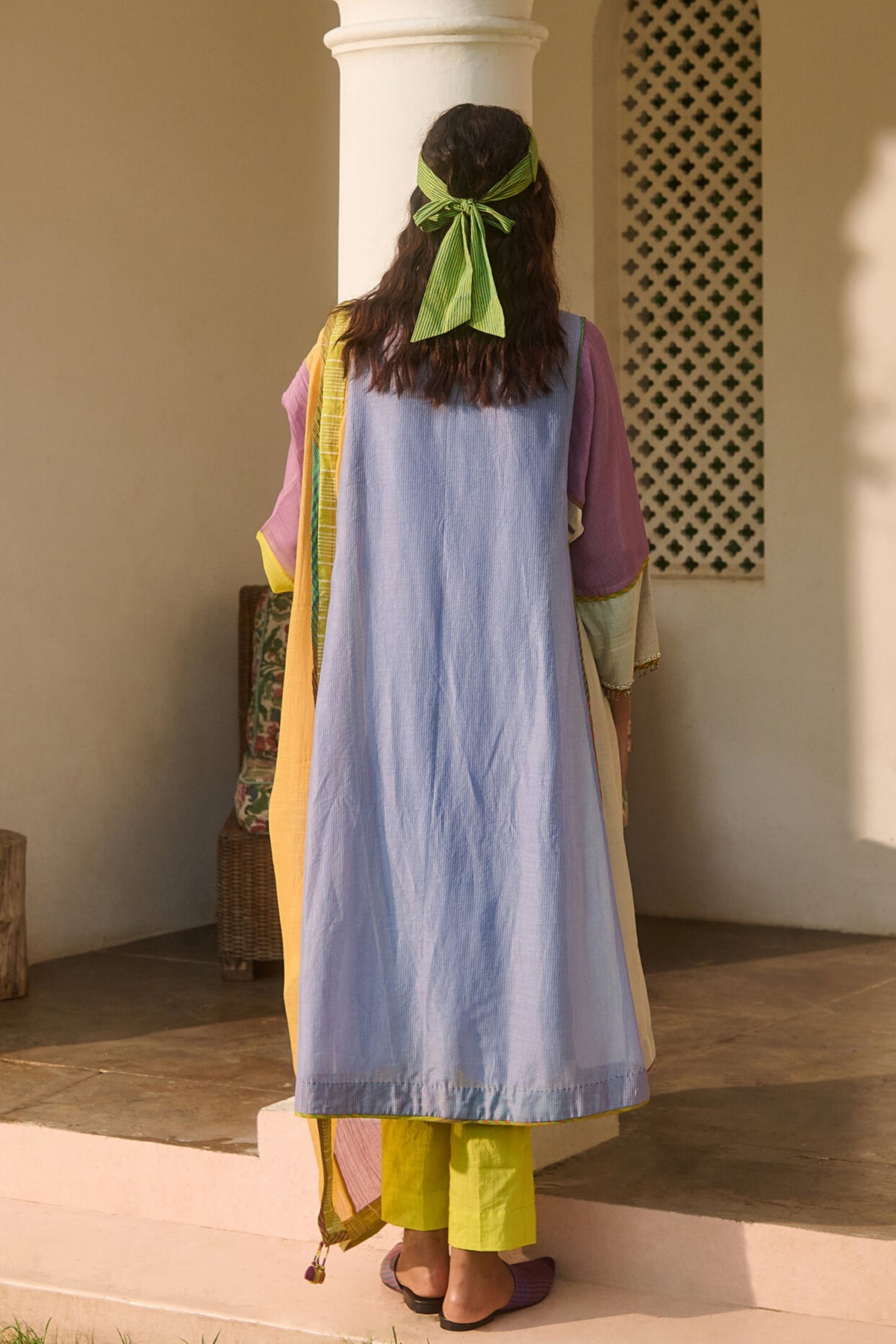 Multicolor Daisy Kurta