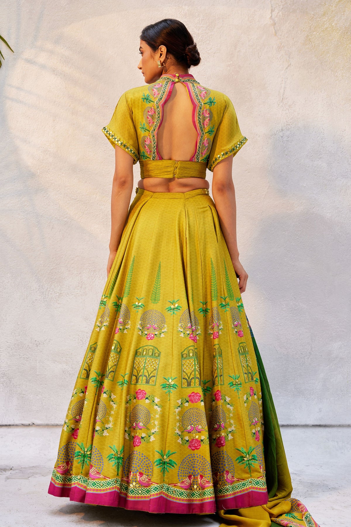 Citrin Yellow Lehenga Set