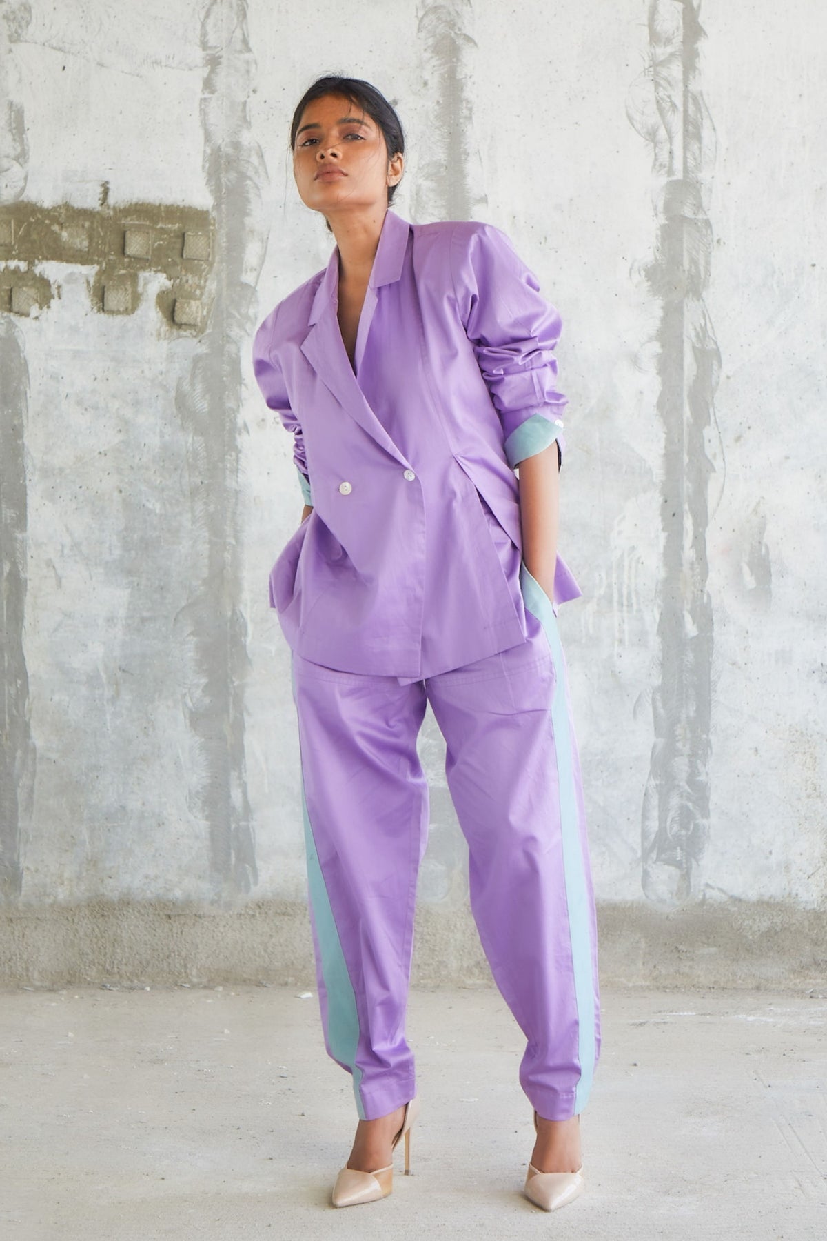 Iris Purple Co-ord Set