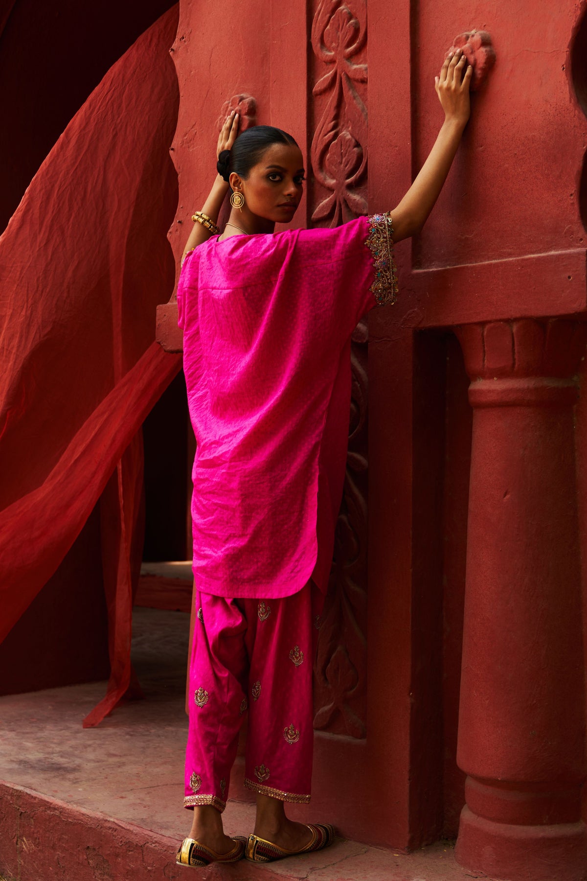 Pink Kurta Set