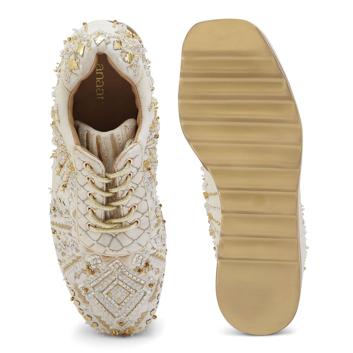 Darlings Wedding Wedge Sneakers