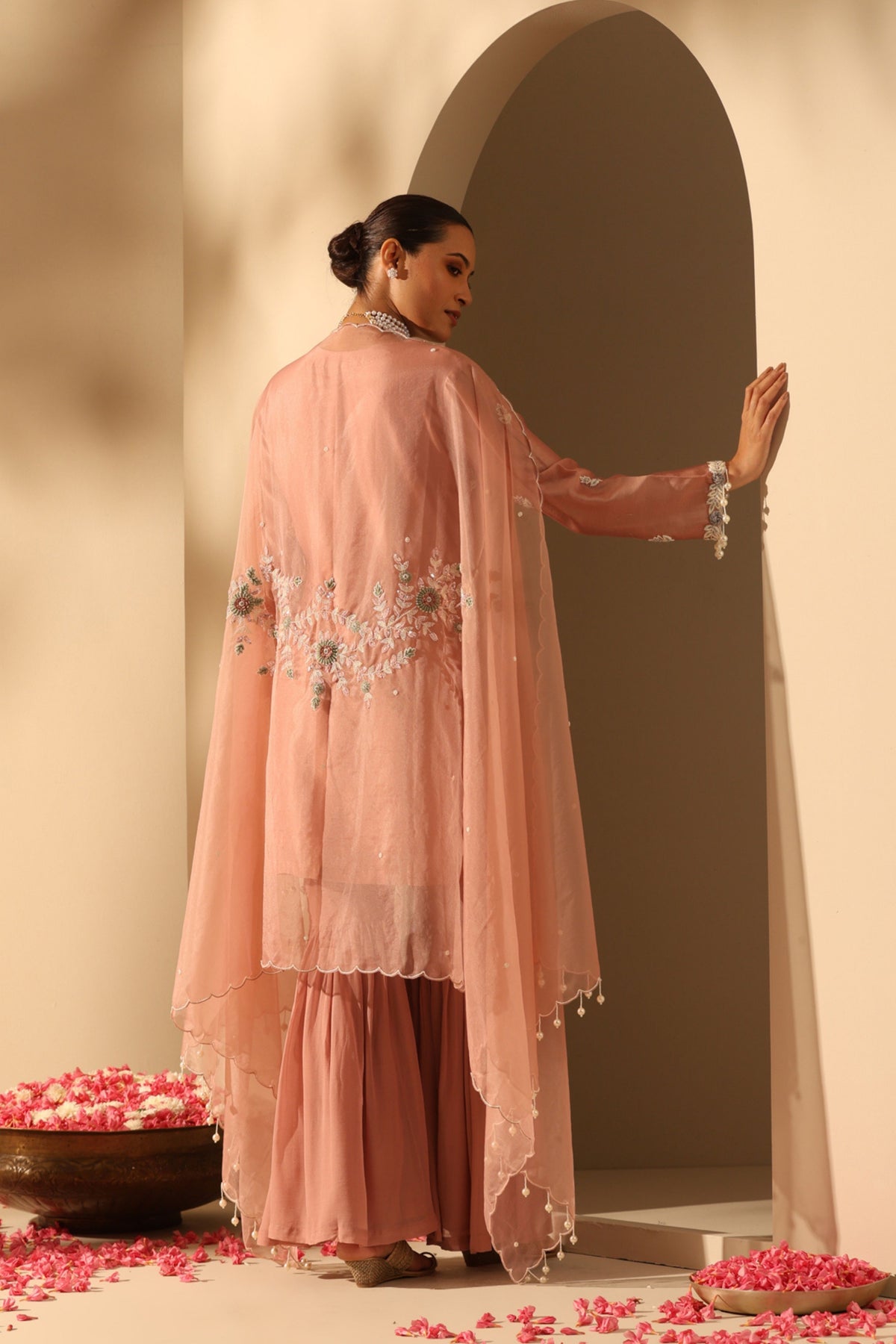 Neela Pink Kurta Set