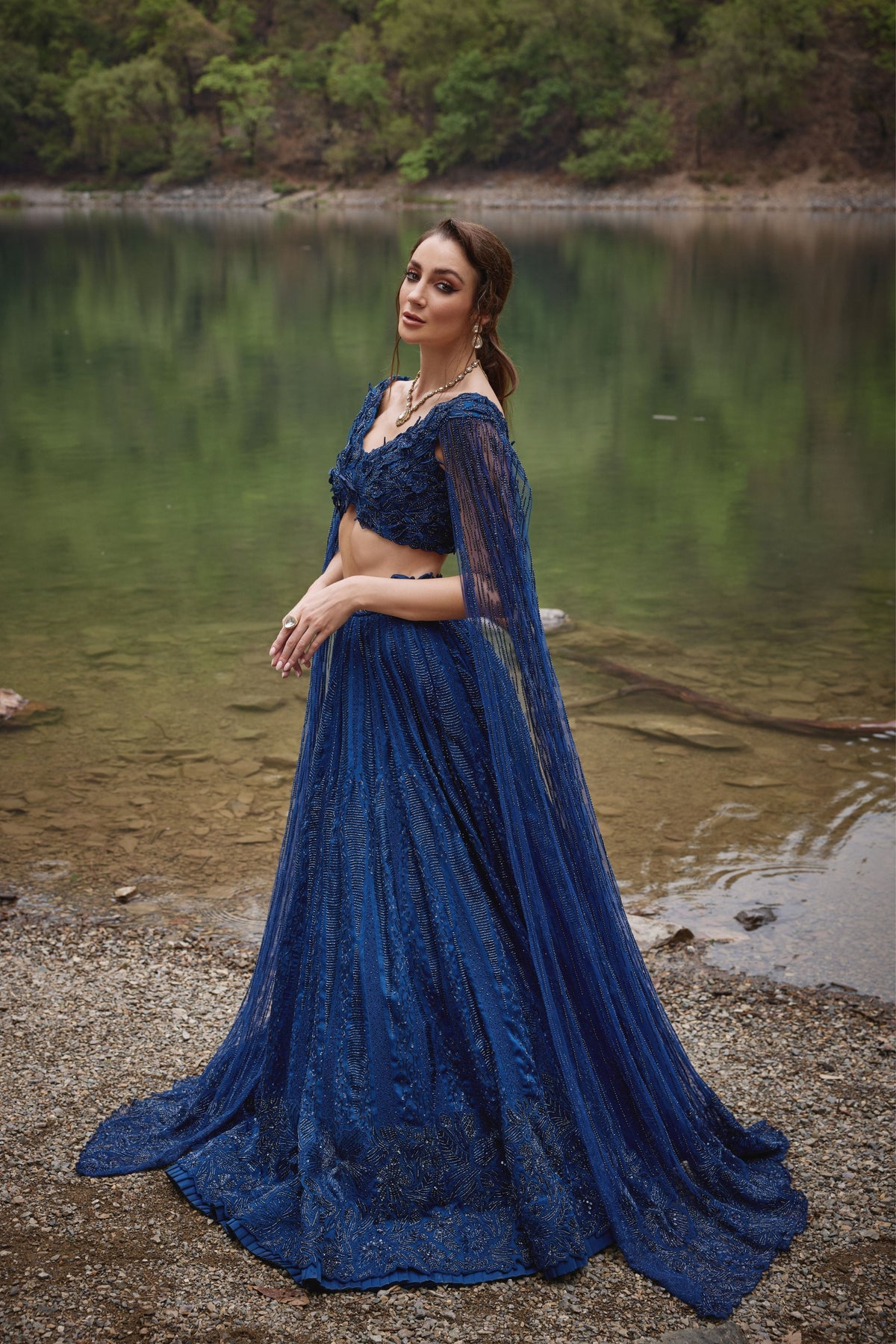 Sapphire Lehenga Set