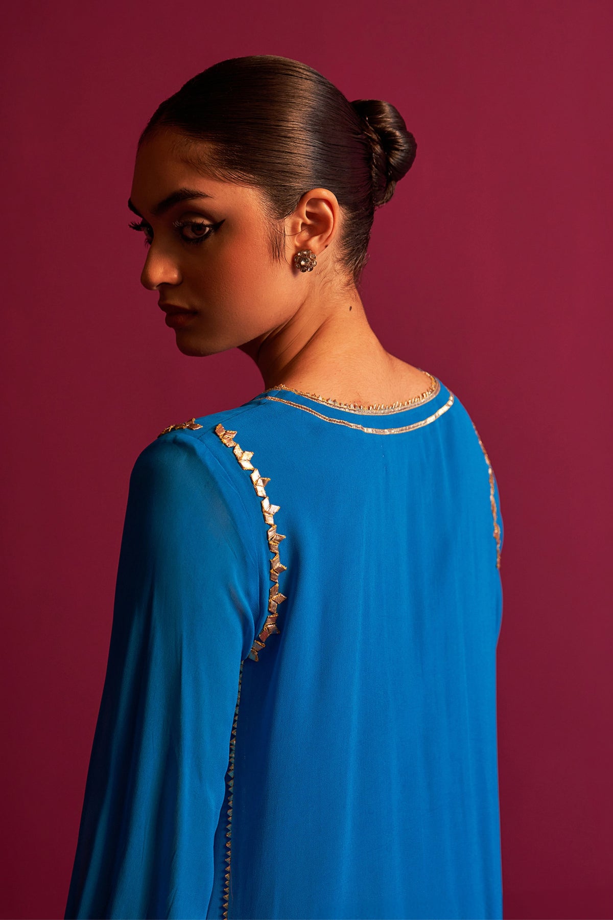 Turquoise Blue Alaya Kurta Set