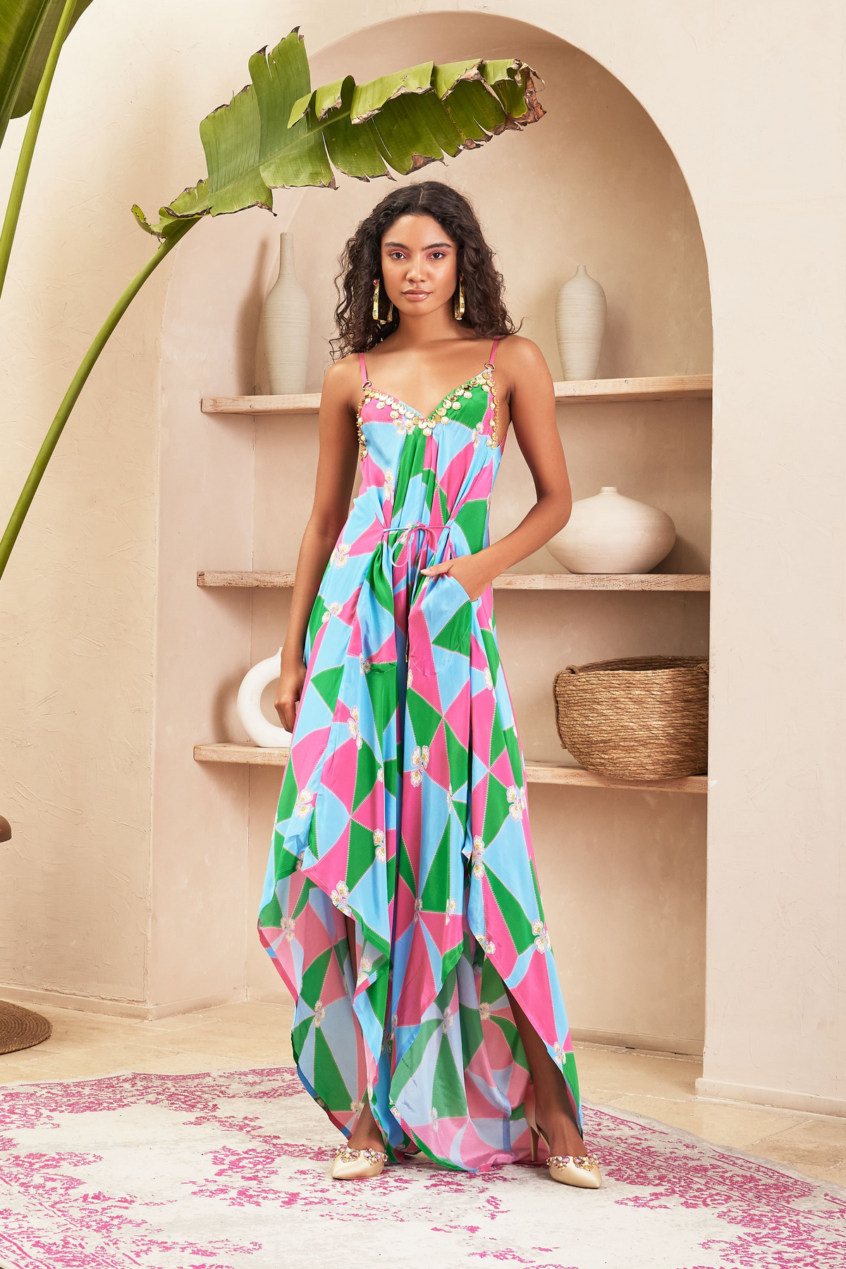 Ariella Multi Colour Jumpsuit