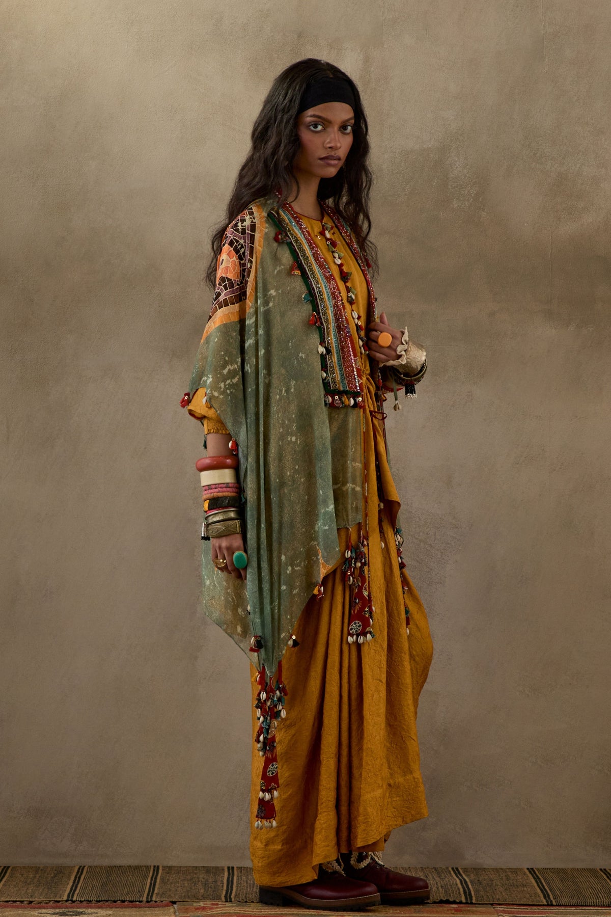 Jade Veni Dupatta Jacket