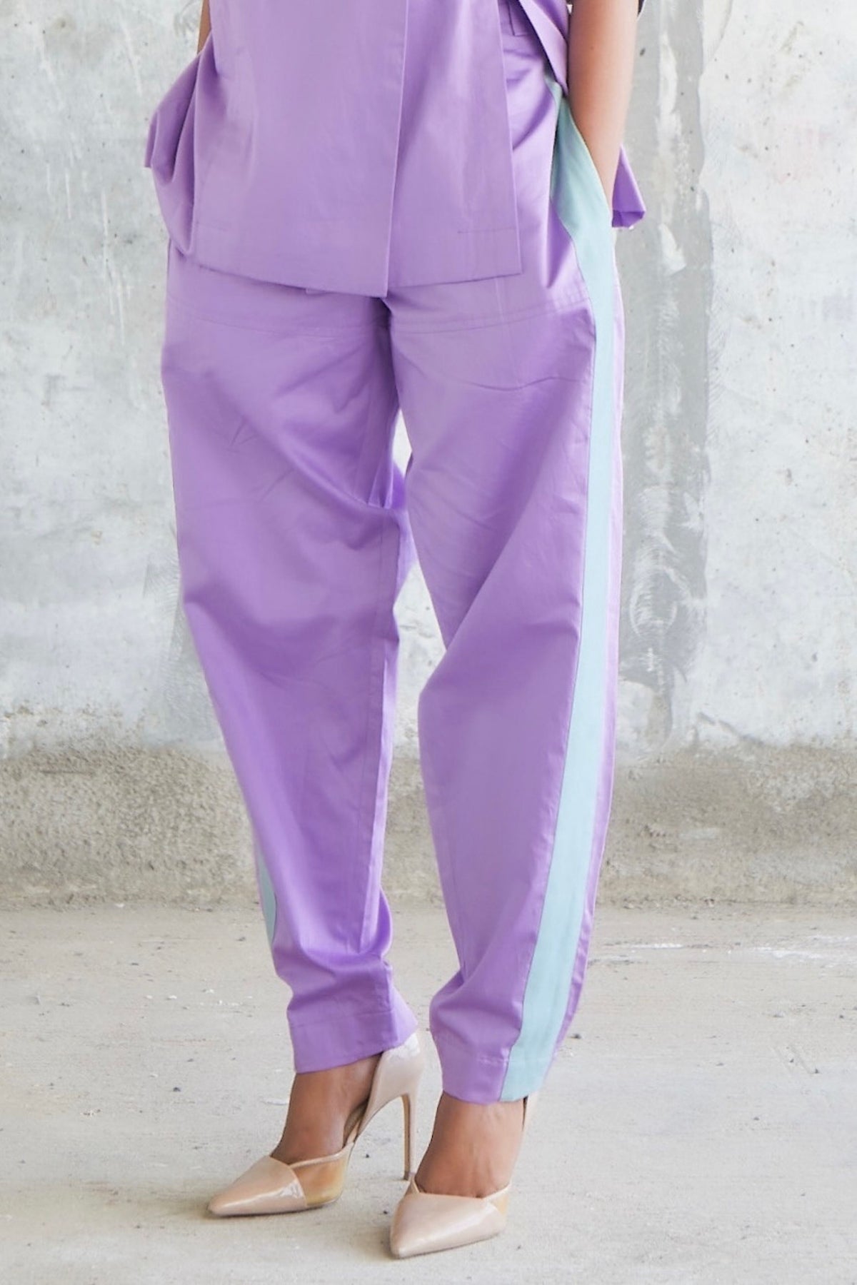 Iris Purple Trousers