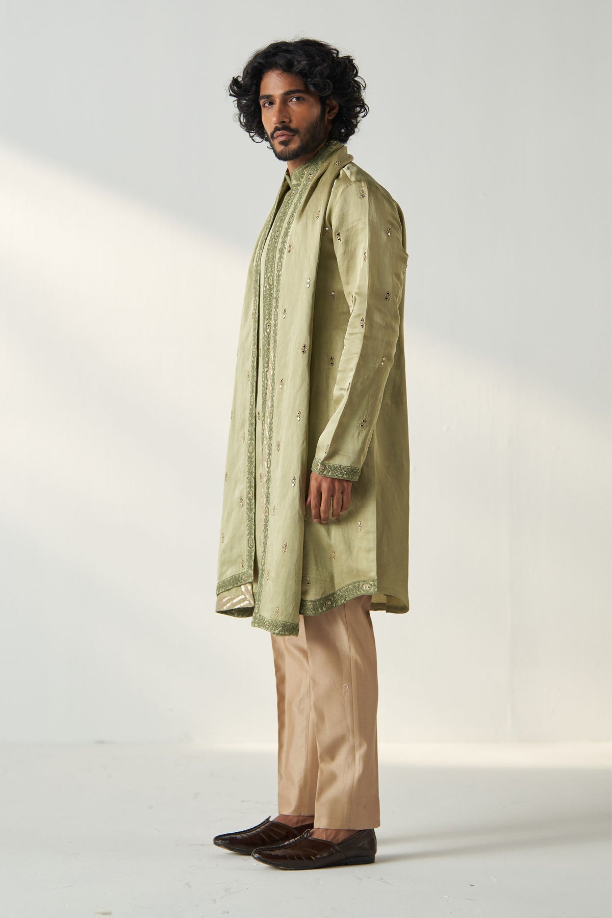 Green Nayaan Kurta Set