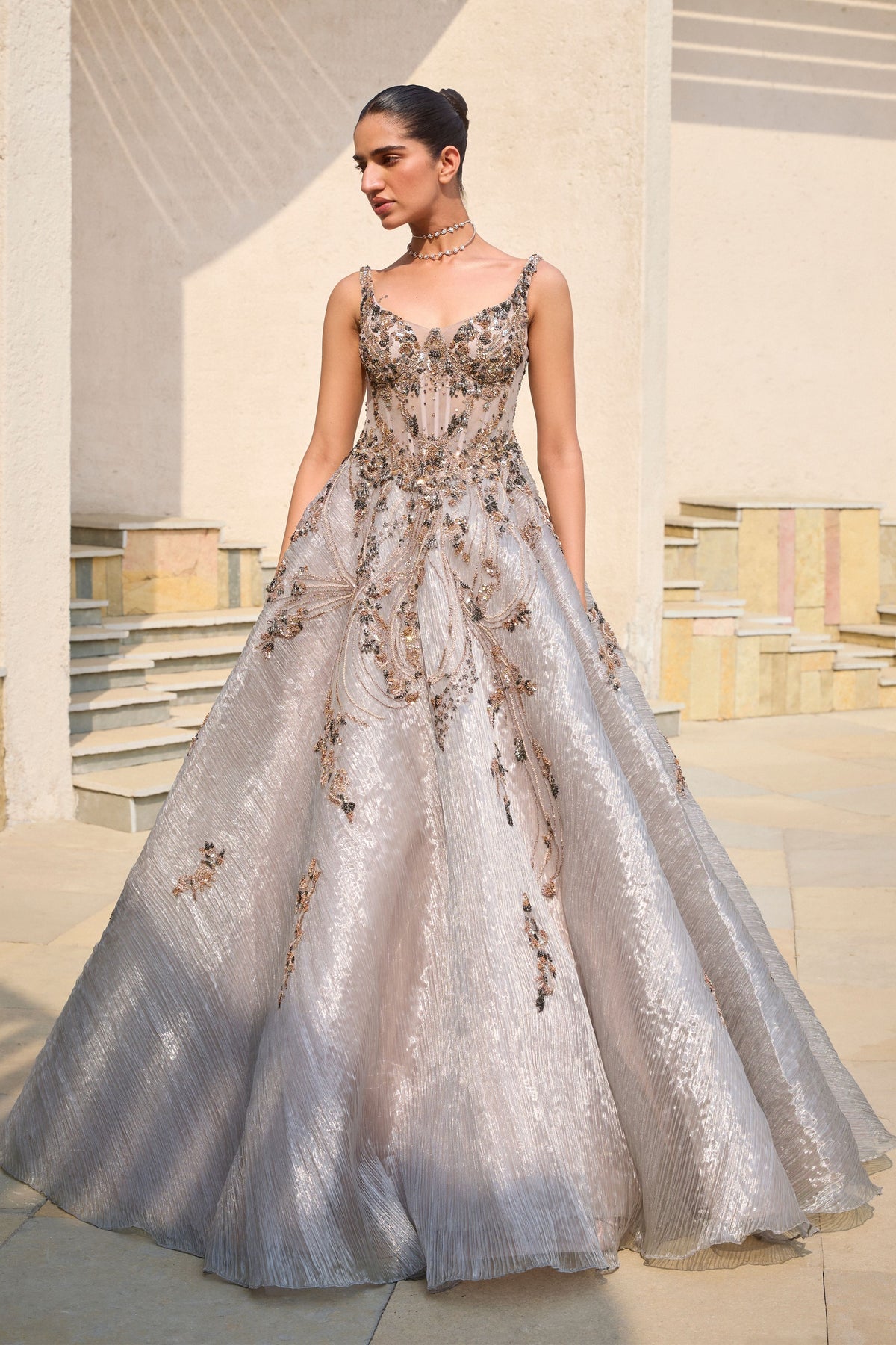 Celestial Ash Gown