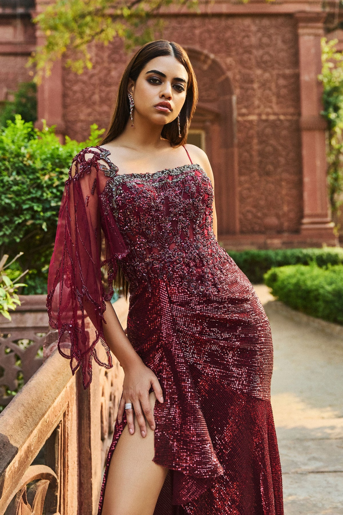 Benaisha Drape Gown