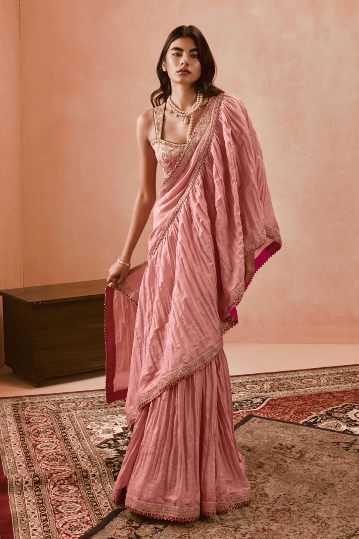 Johari Draped Saree