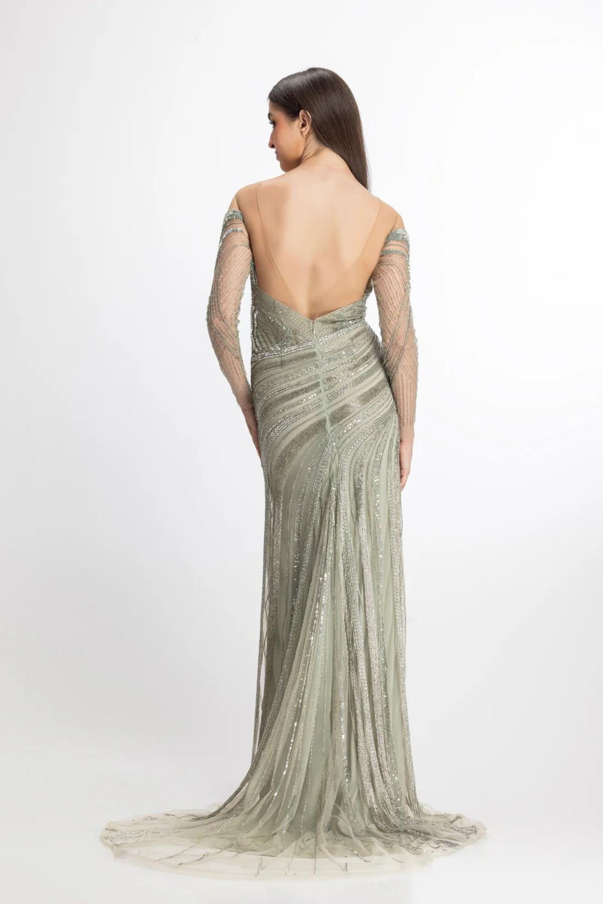 Off Shoulder Underwater Gown