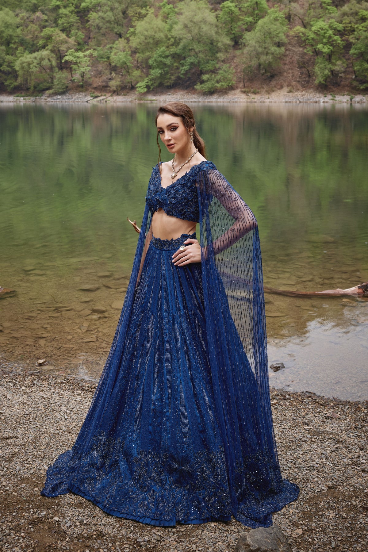 Sapphire Lehenga Set