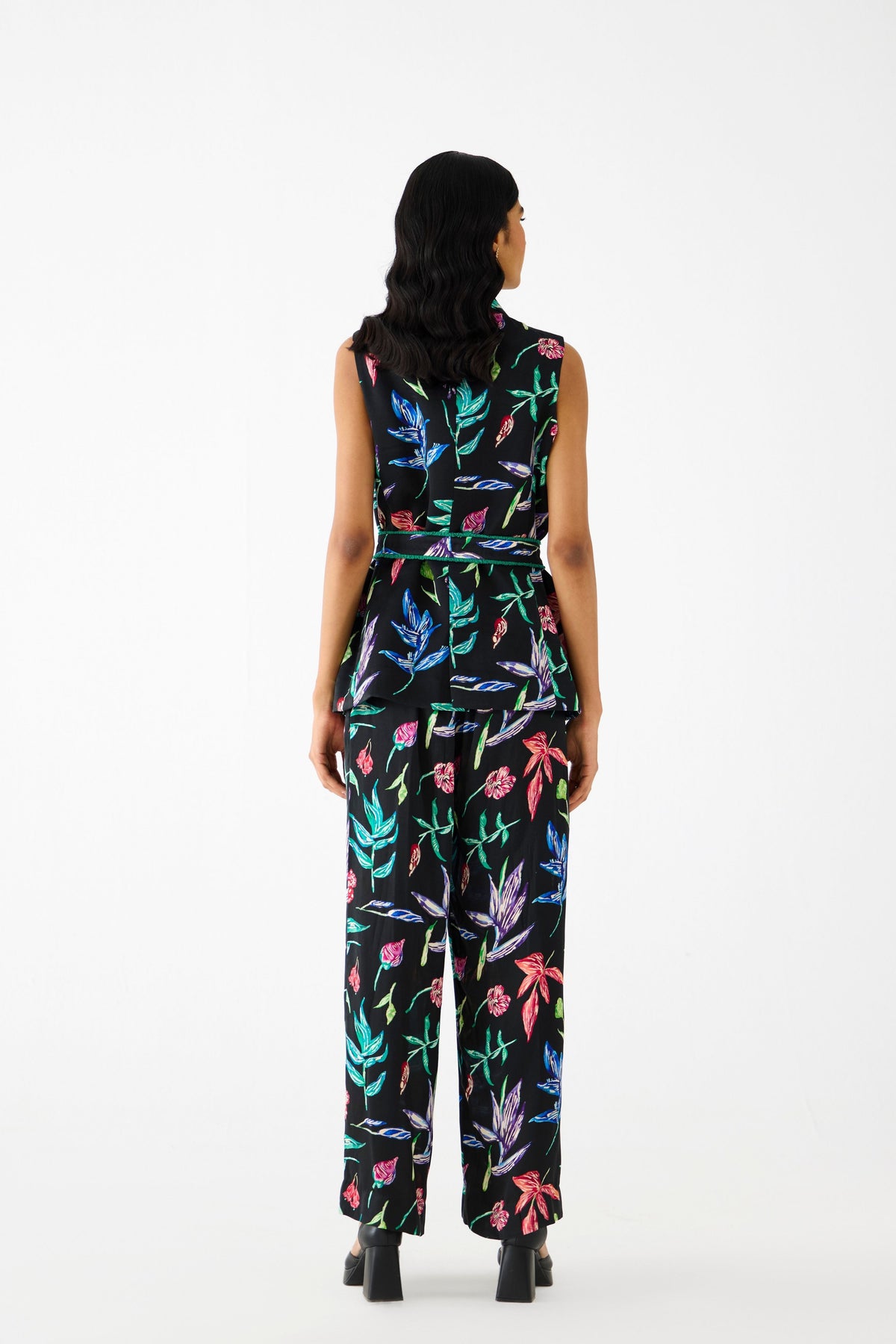 Black Botanica Co-ord Set