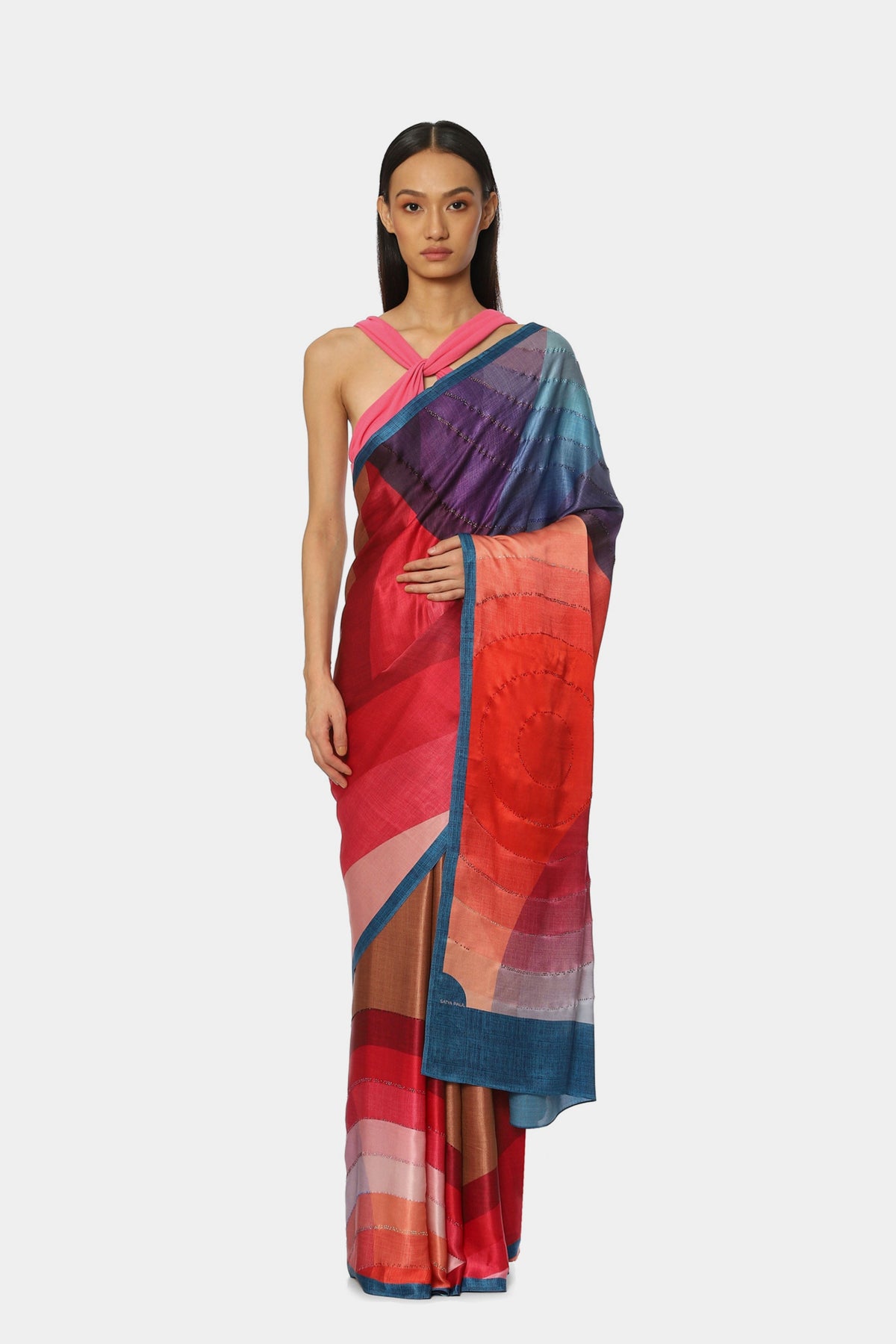 The Embellished Elements Saree