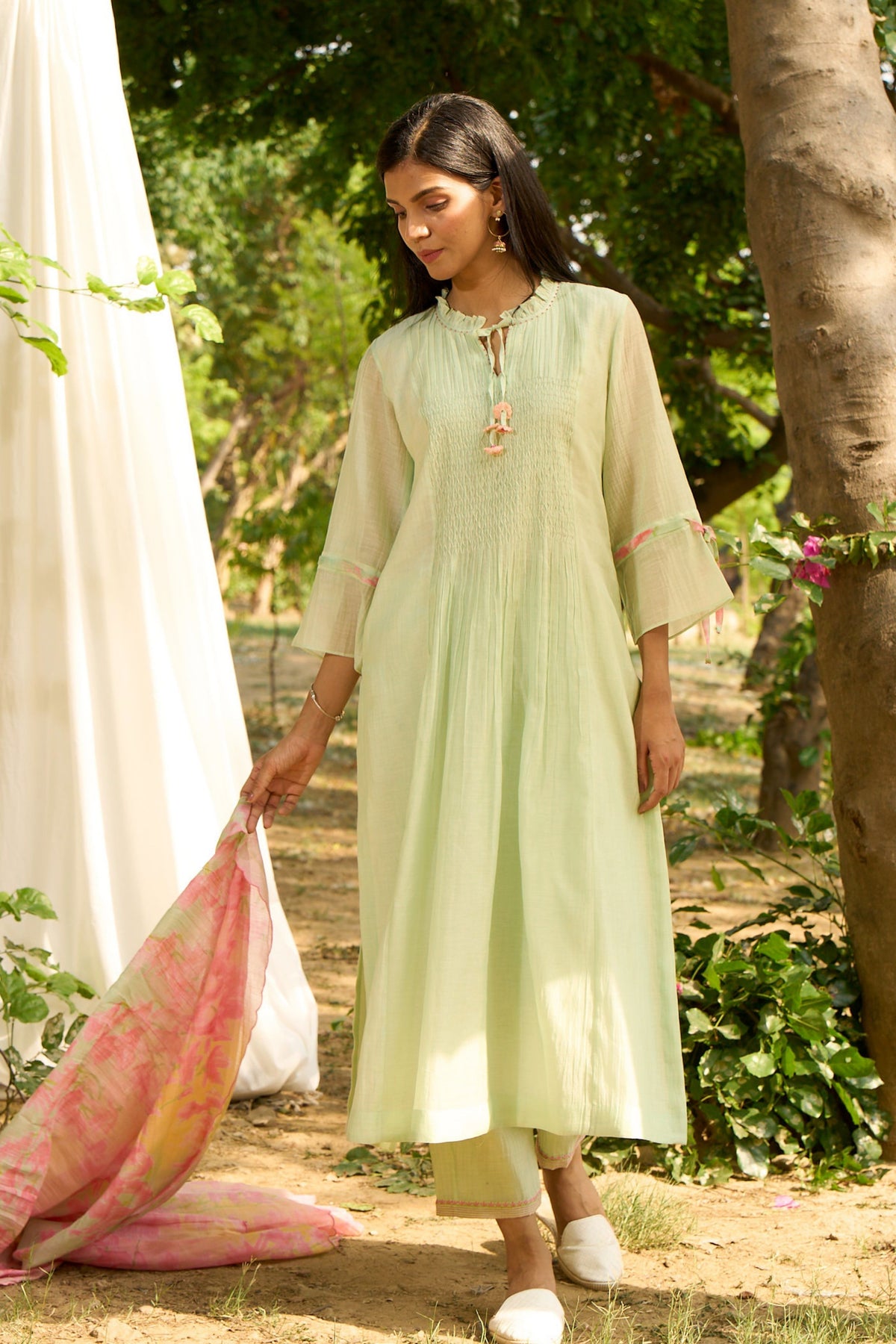 Light Green Kurta Set