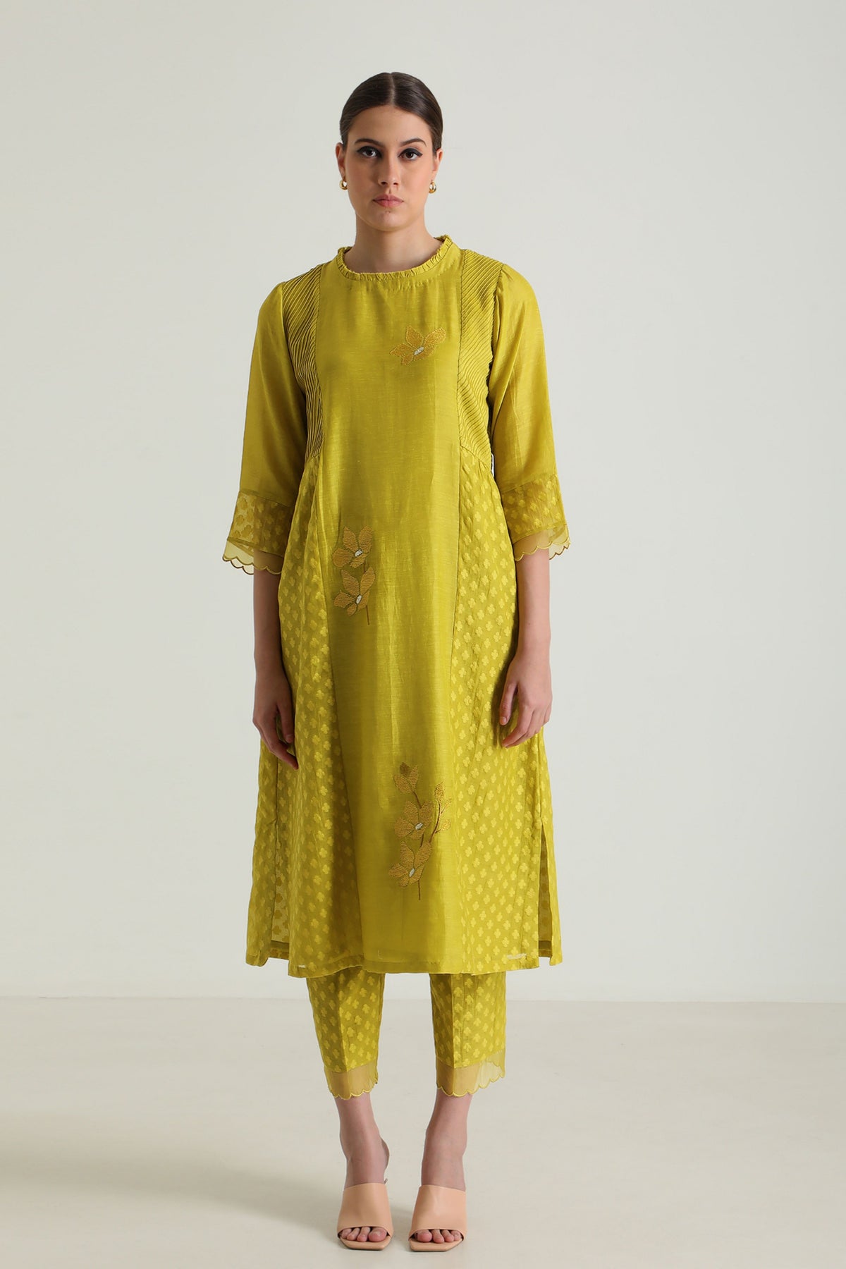 Chartruese Kurta Set