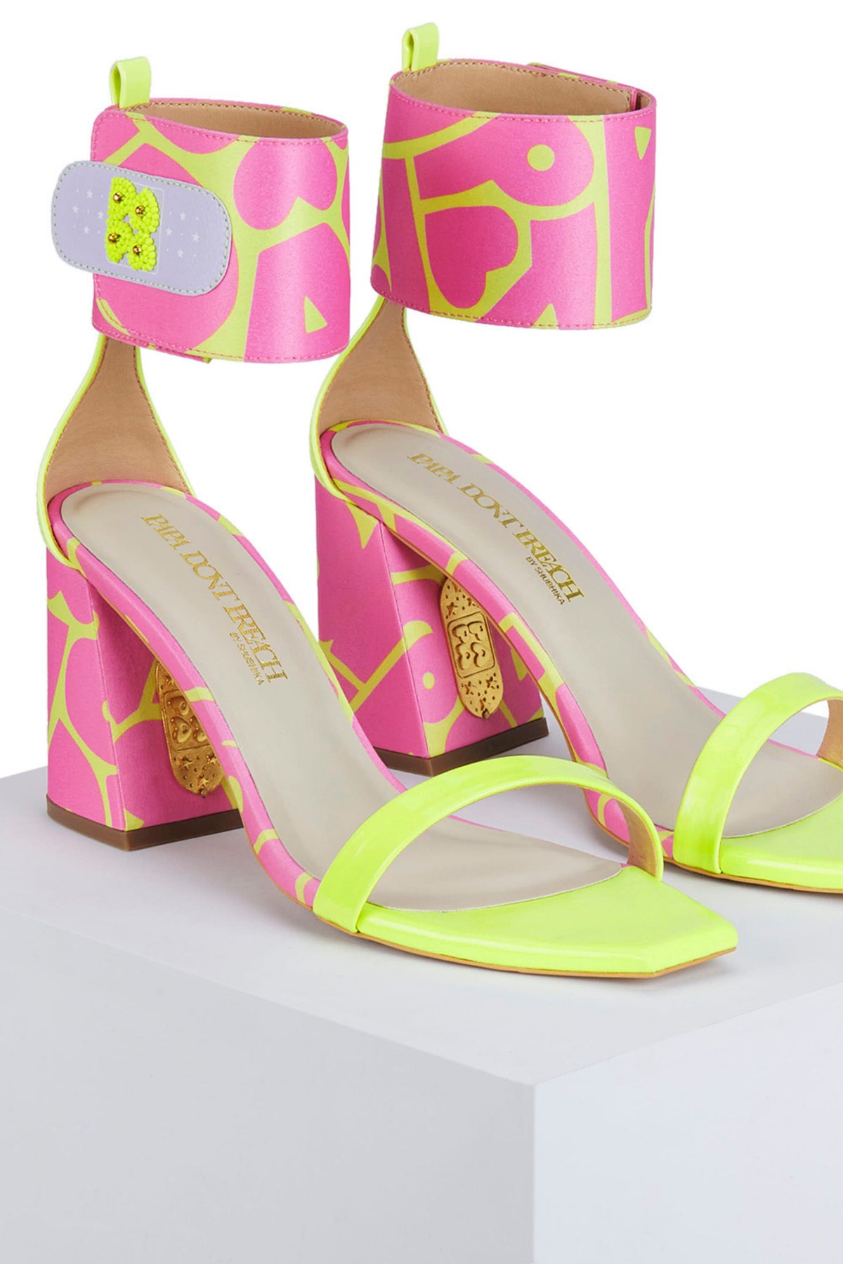 Fix Me Up! - Hot Pink Mini Block Heels