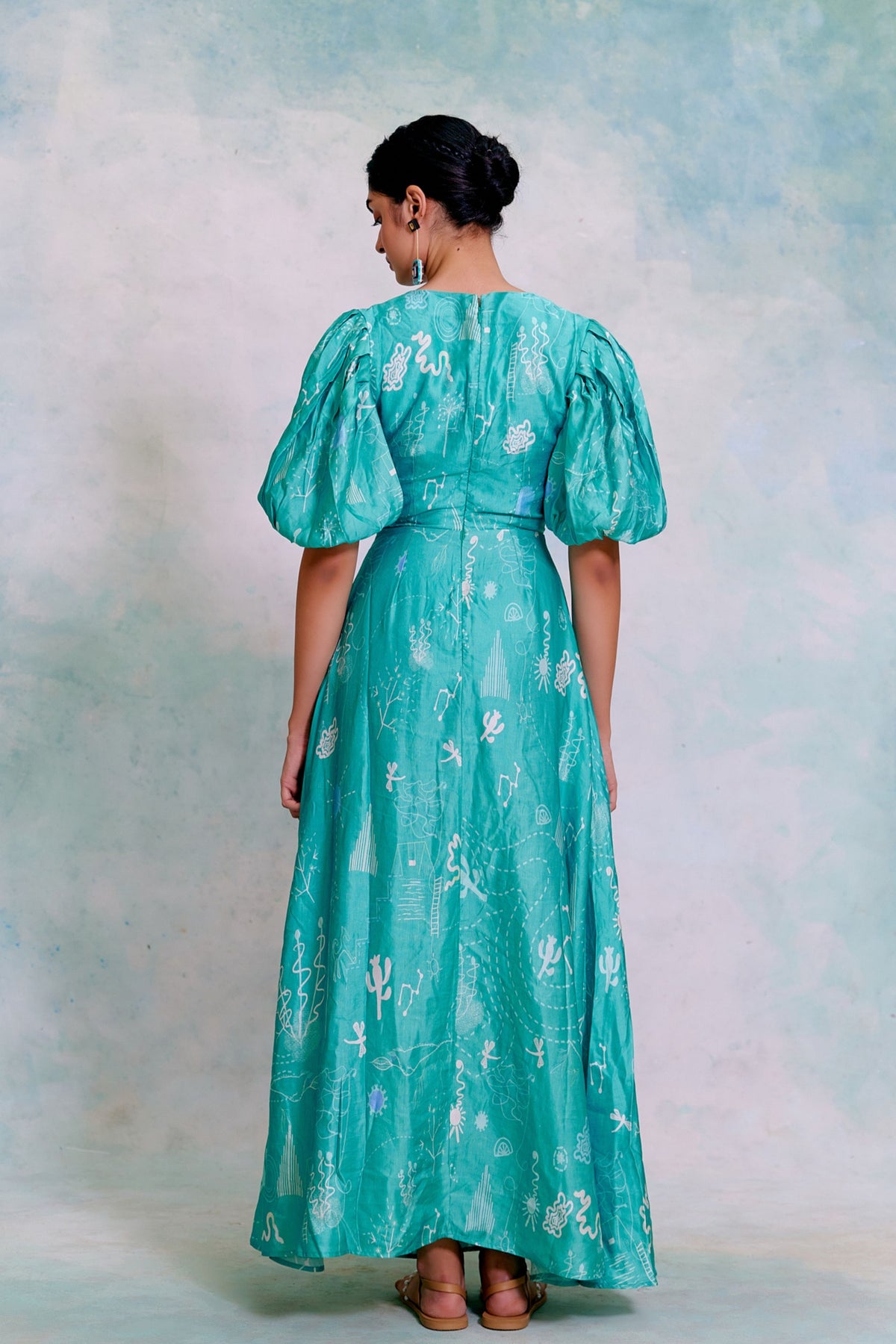 Mirage Sea Green Dress