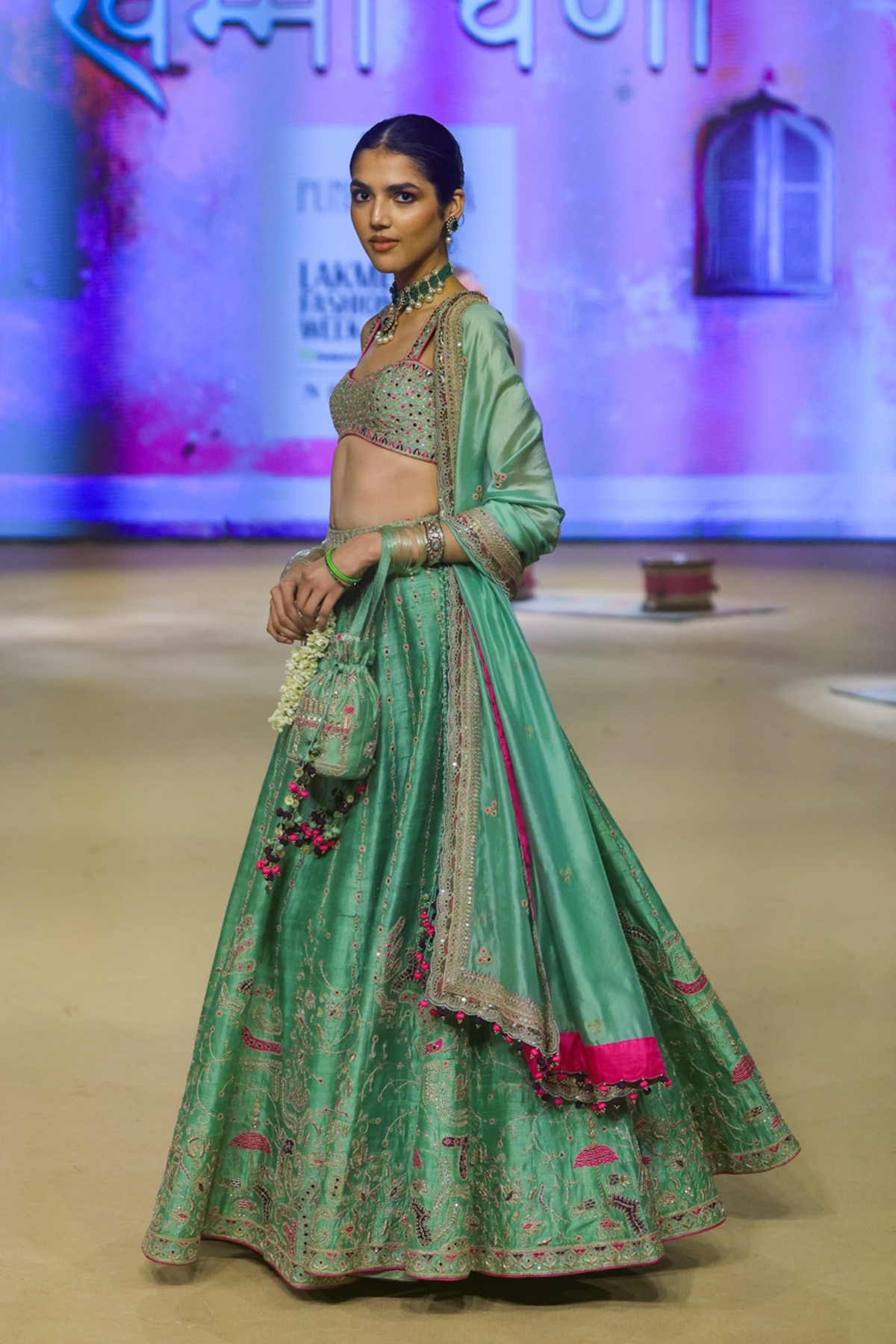 The Sage Johari Lehenga Set