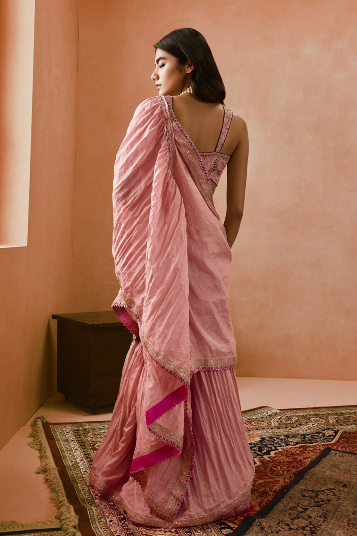 Johari Draped Saree