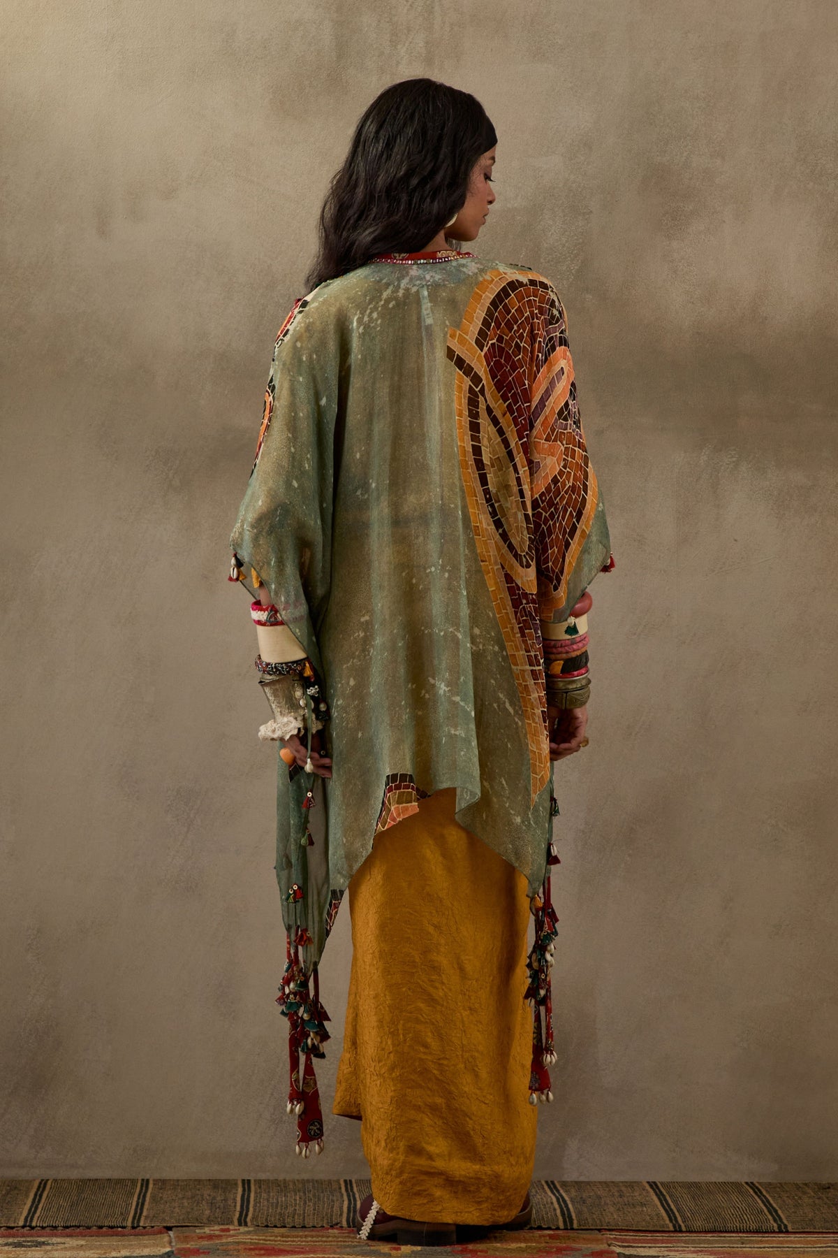 Jade Veni Dupatta Jacket