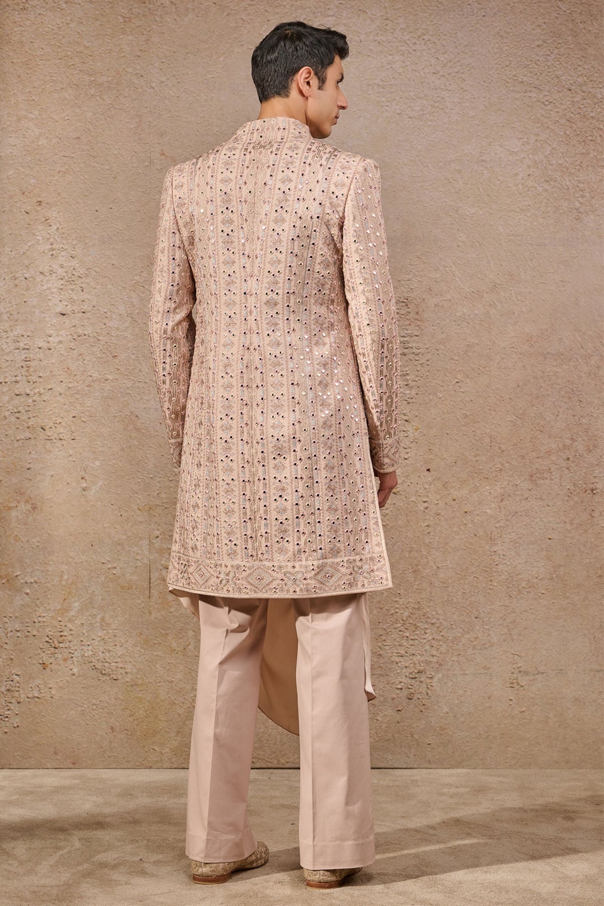 Mirror Embroidered Sherwani