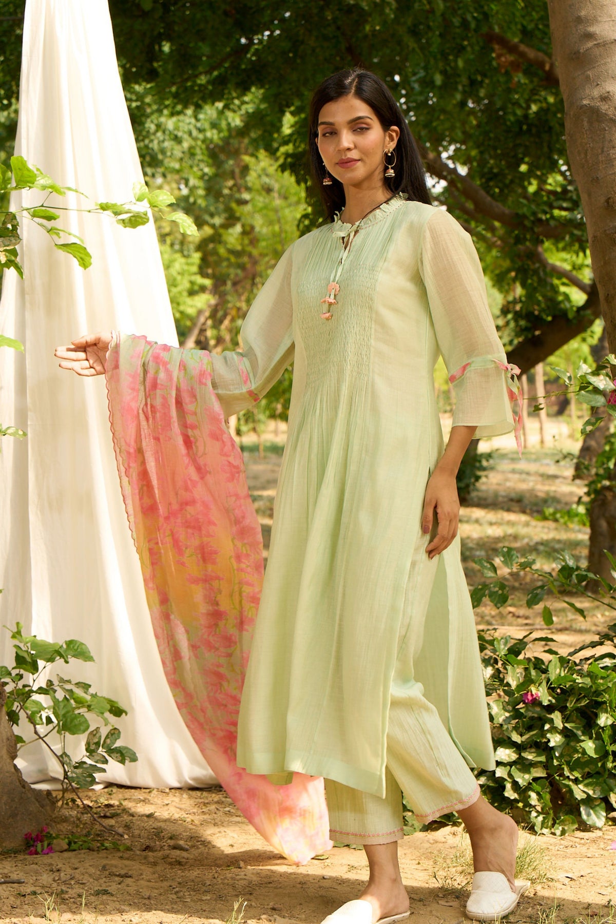 Light Green Kurta Set